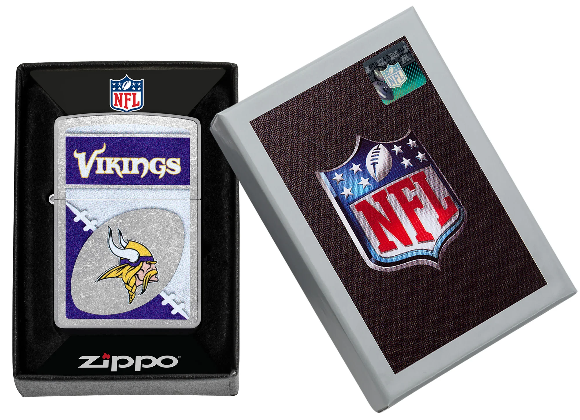 NFL Minnesota Vikings Chrome Logo Design