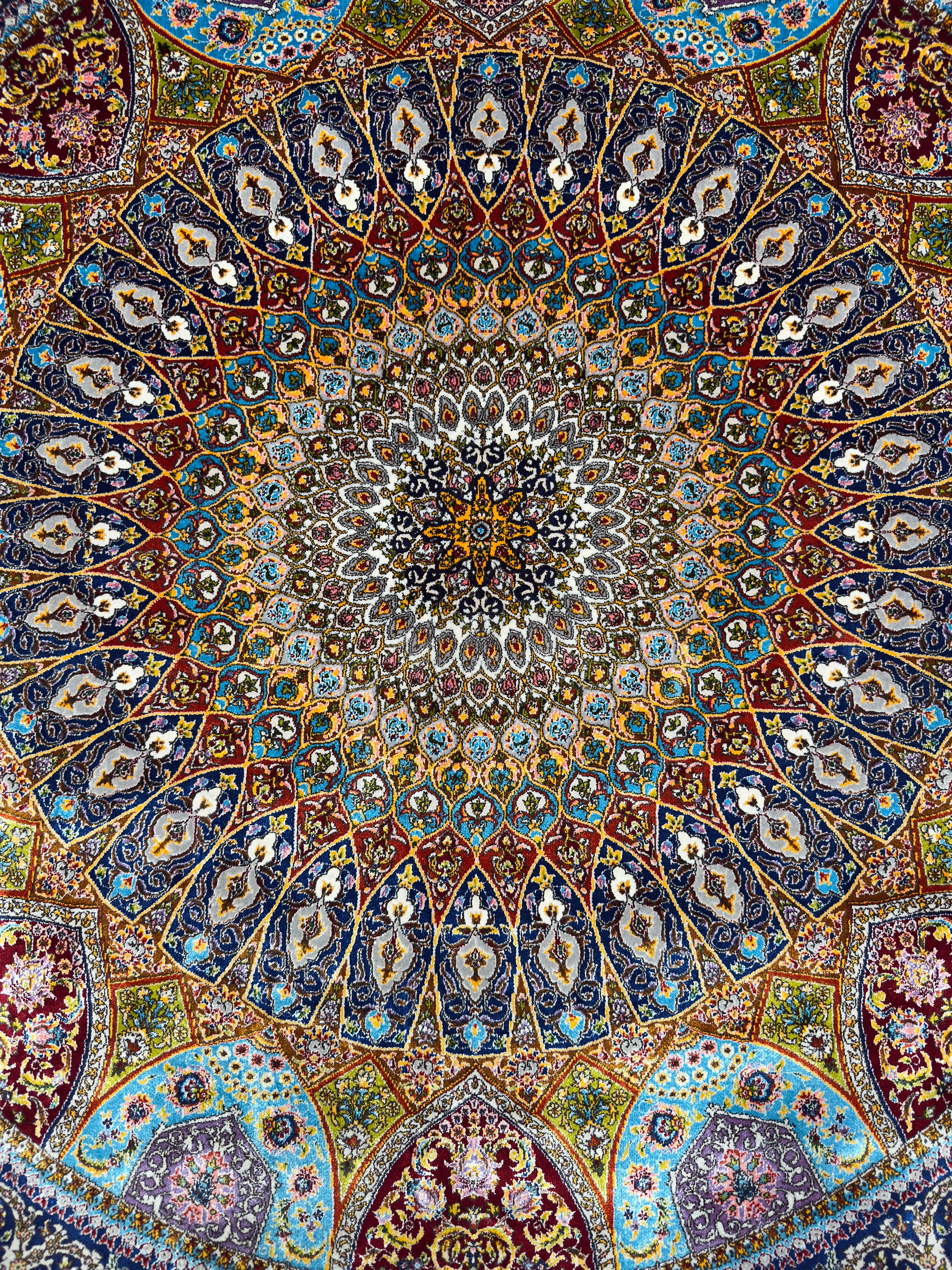 Pure Silk Persian Rug