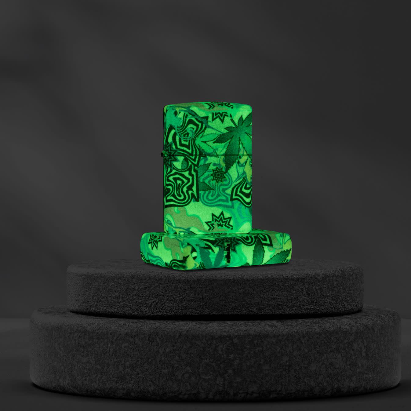 Abstract Cannabis Design