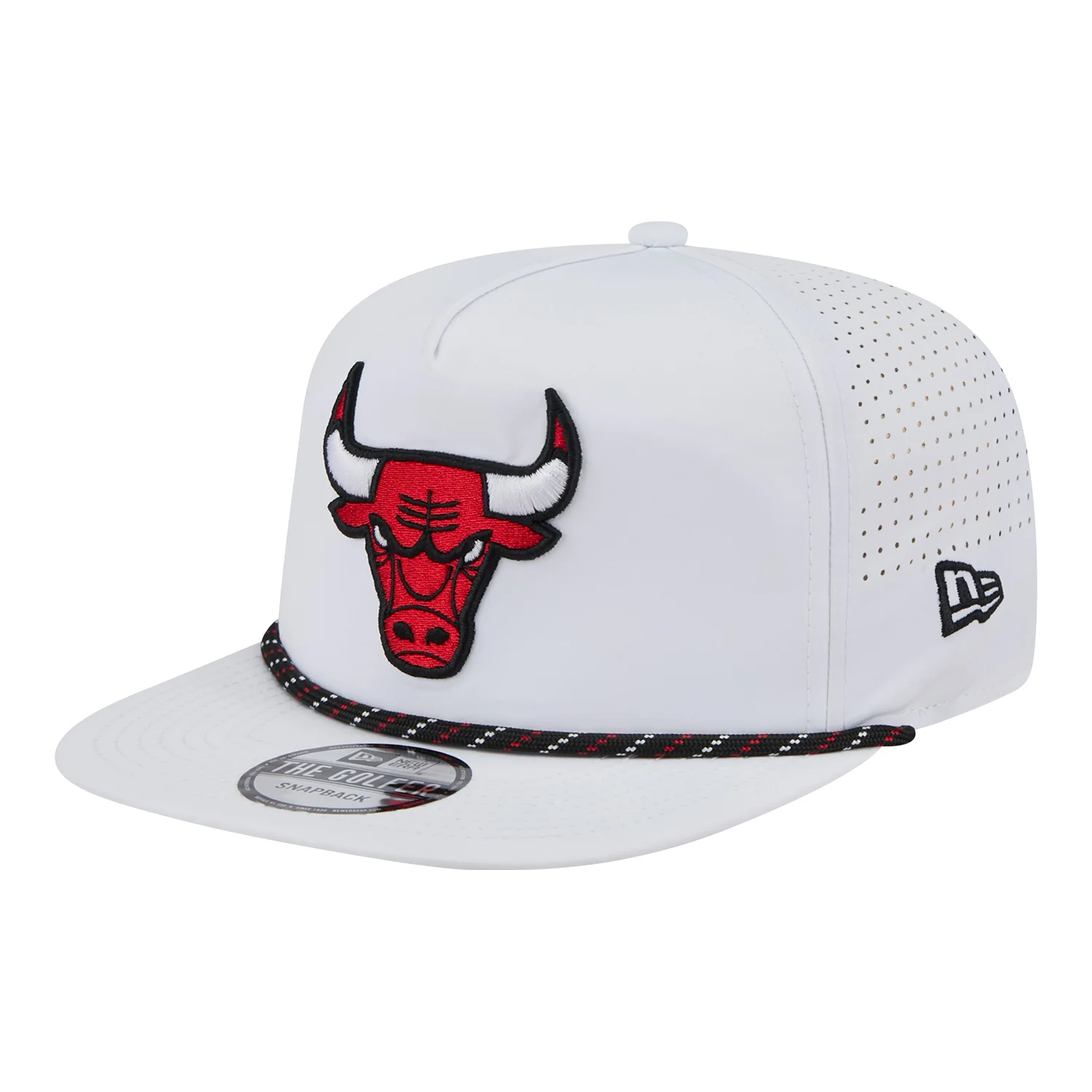 Chicago Bulls New Era Performance Golfer Rope Hat