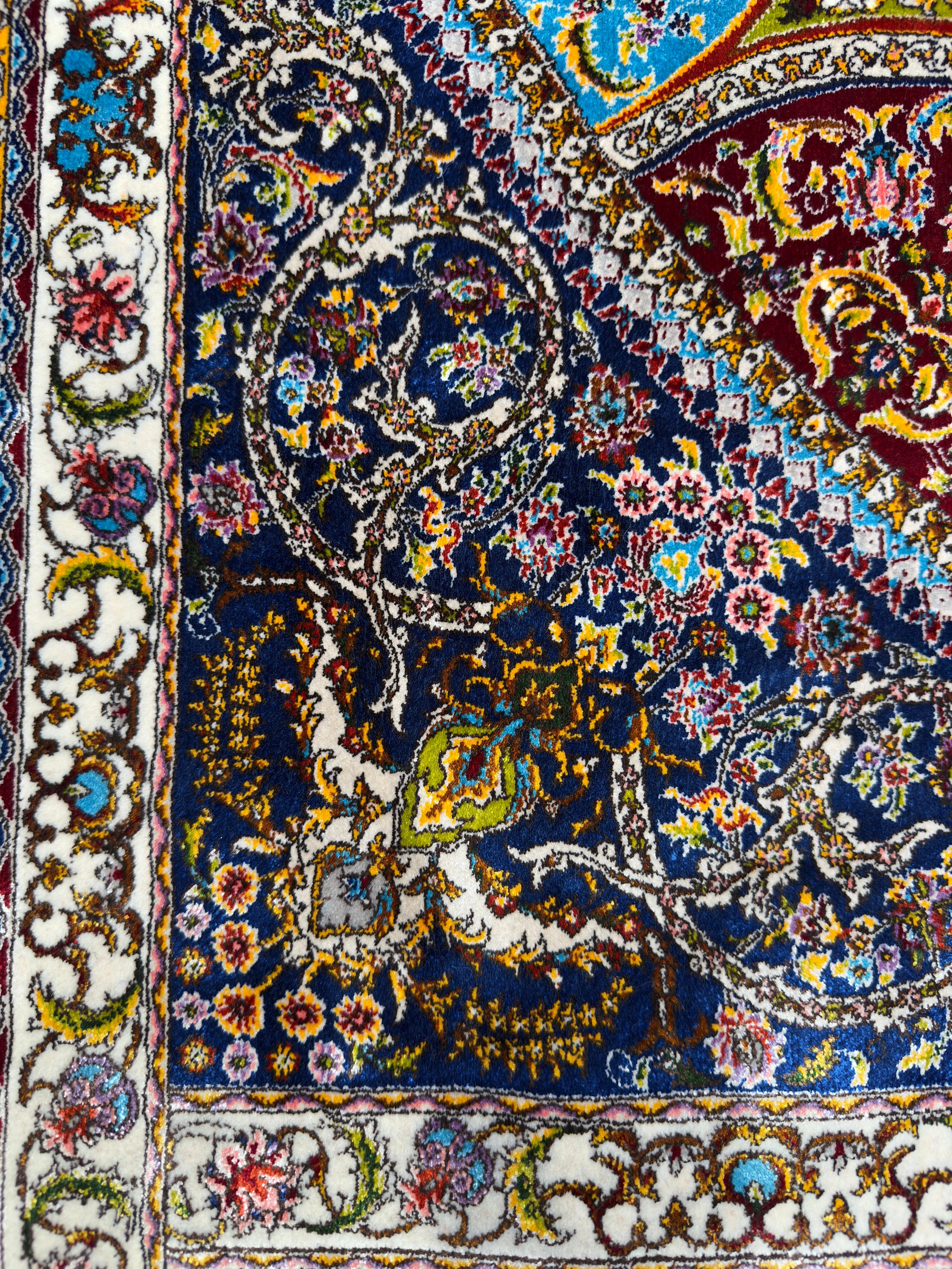 Pure Silk Persian Rug