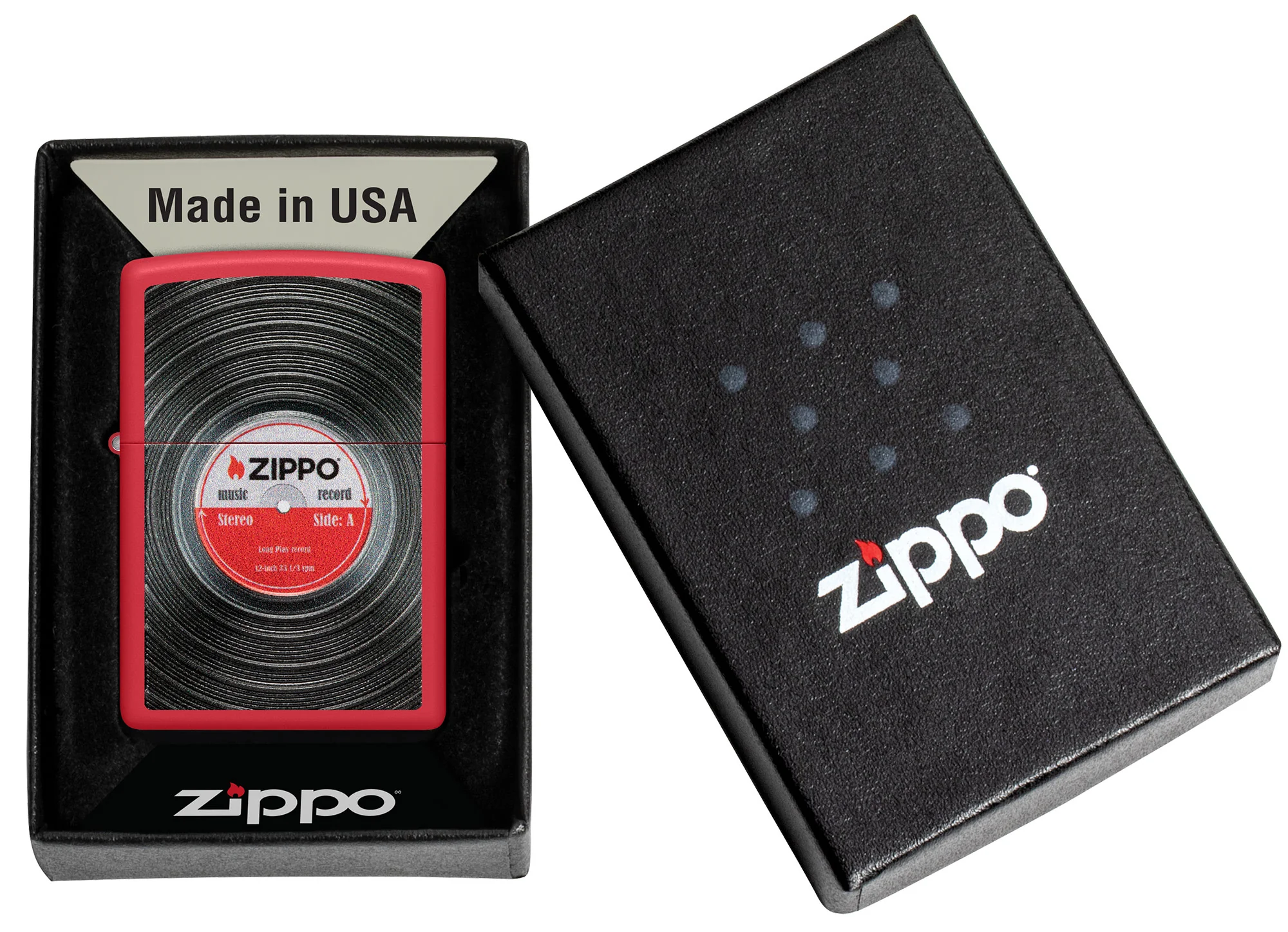 Zippo Vinyl Record Design