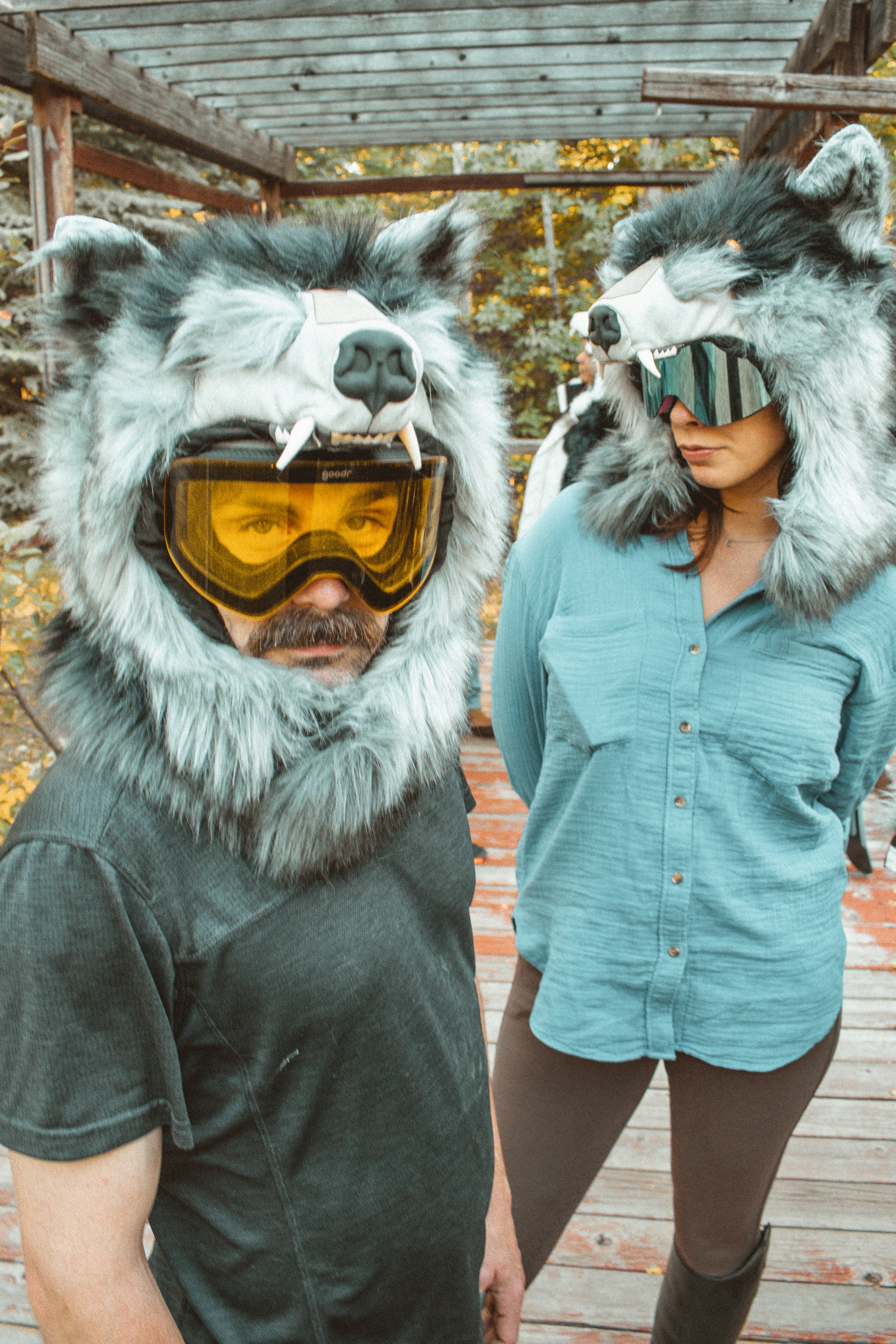 THE TIMBER WOLF HOWL COWL, v5