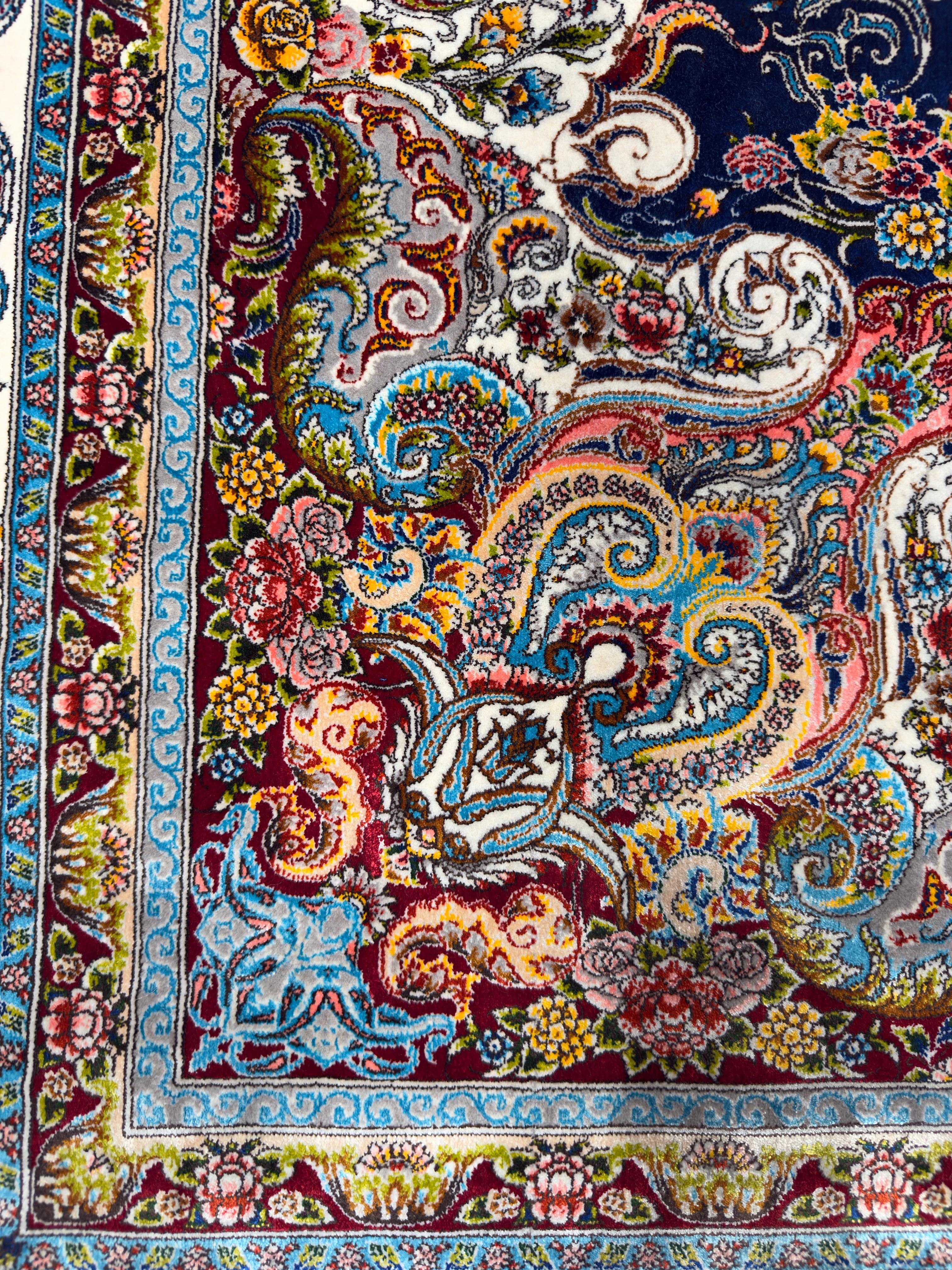Pure Silk Persian Rug