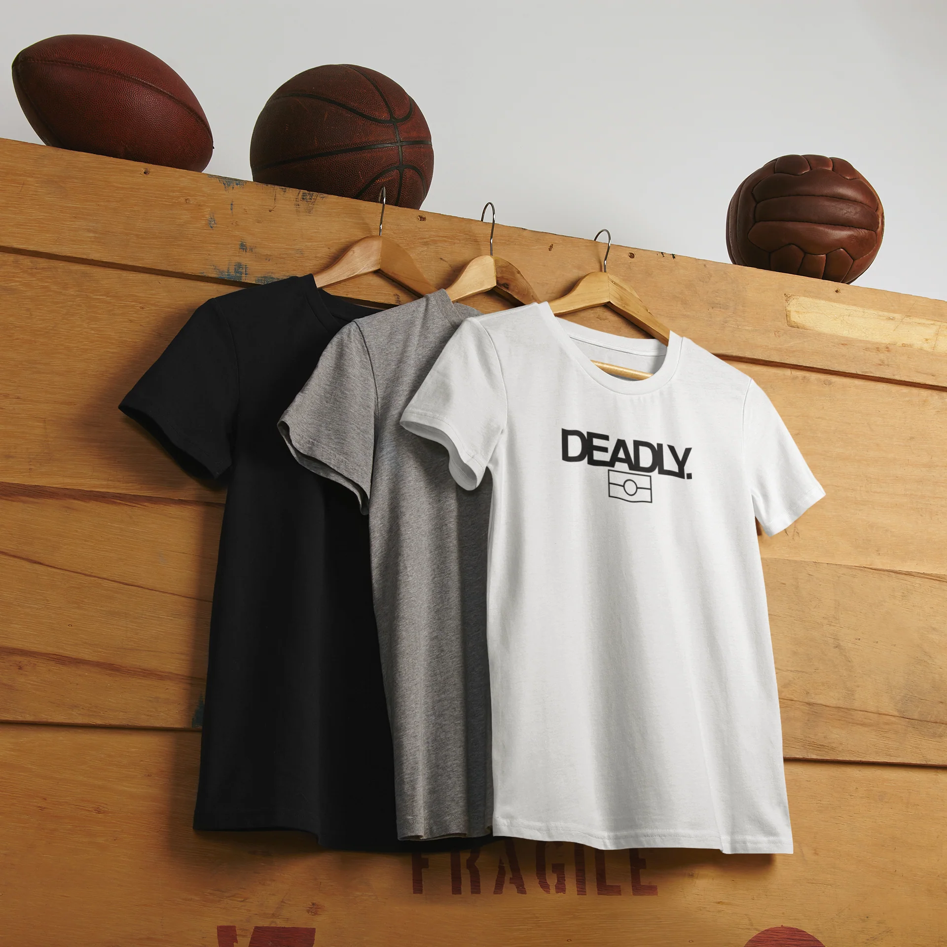 Deadly Tee: White