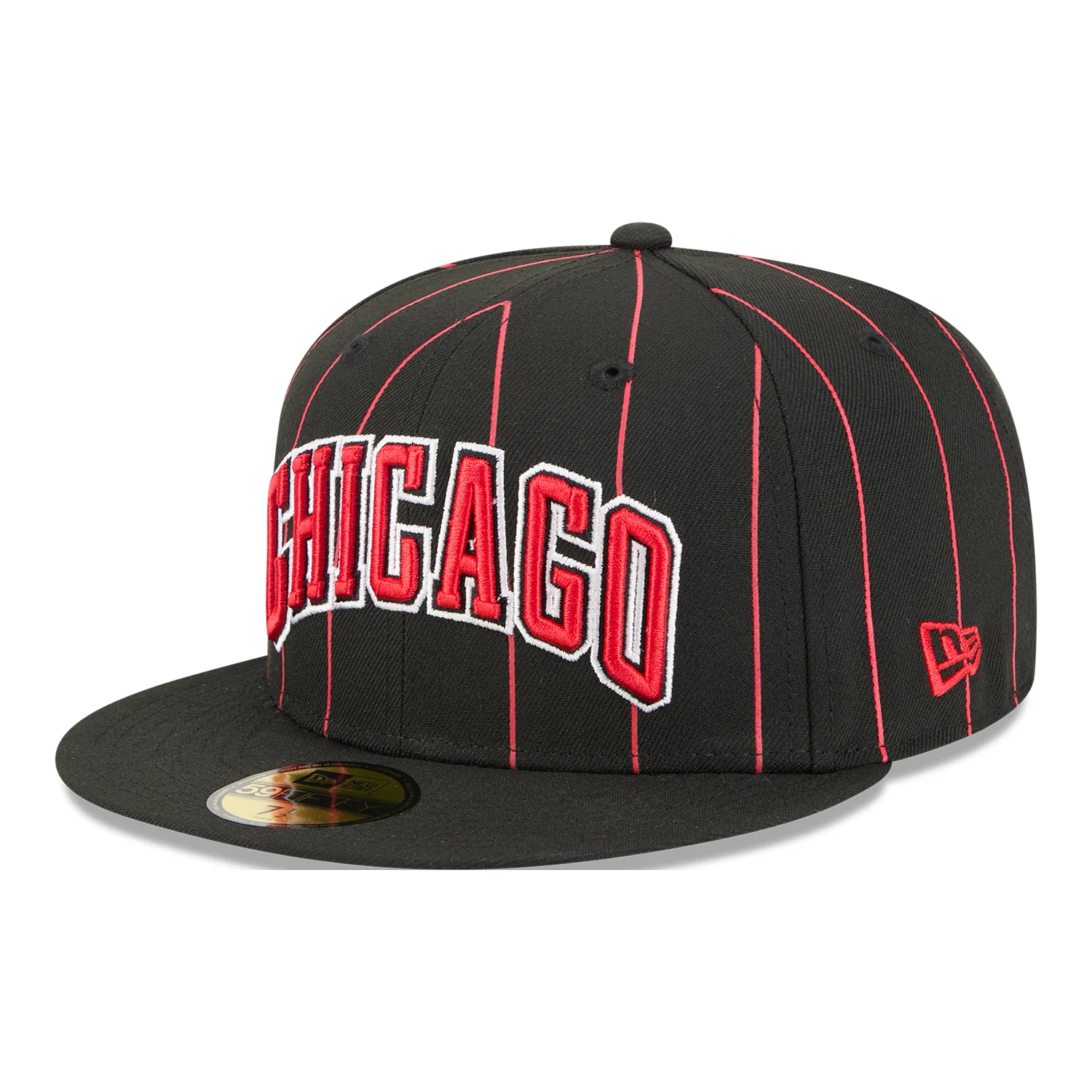 Chicago Bulls New Era 2025 Statement 5950 Fitted Hat