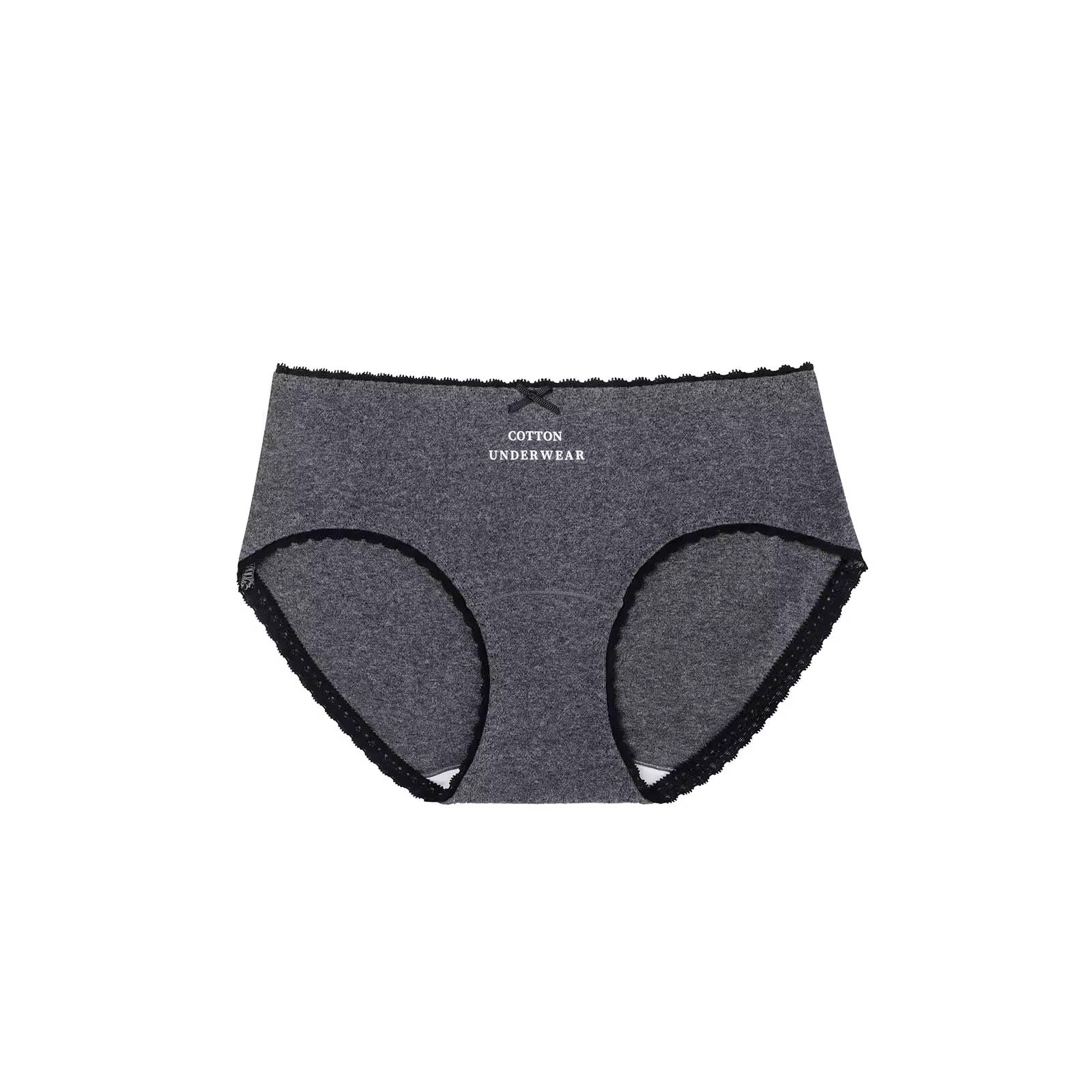 Antibacterial Pure Cotton Mid-Rise Breathable Panties