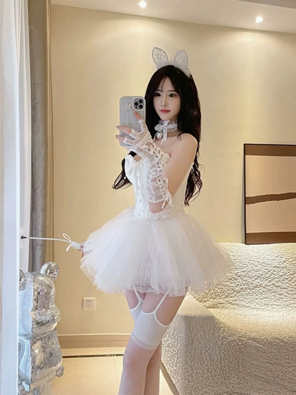 Fallen Angel Seduction Set - White