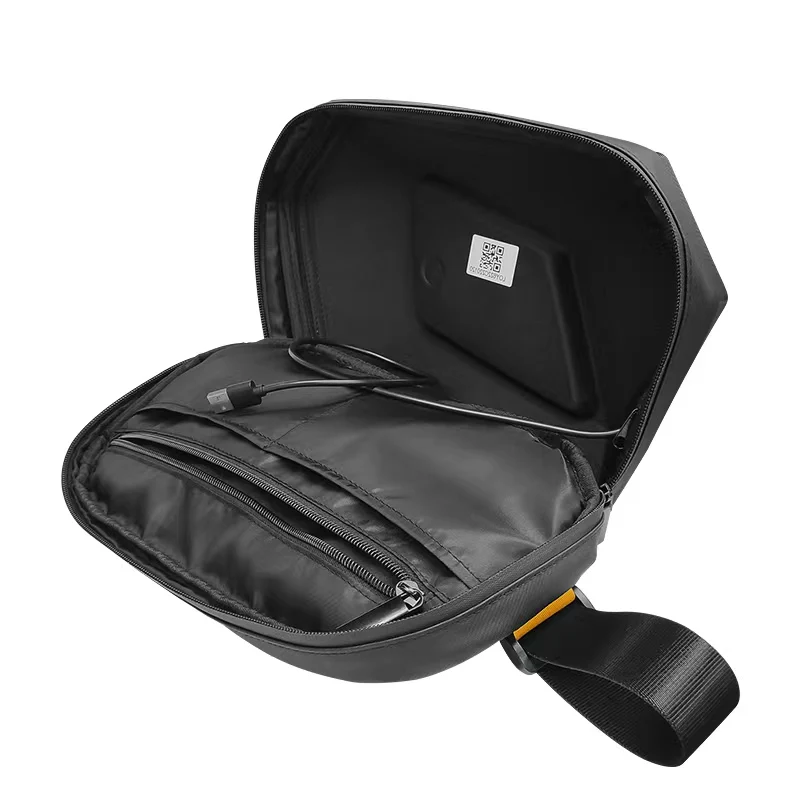 CRELANDER LED Sling Bag Bluetooth Waterproof Hard Shell DIY