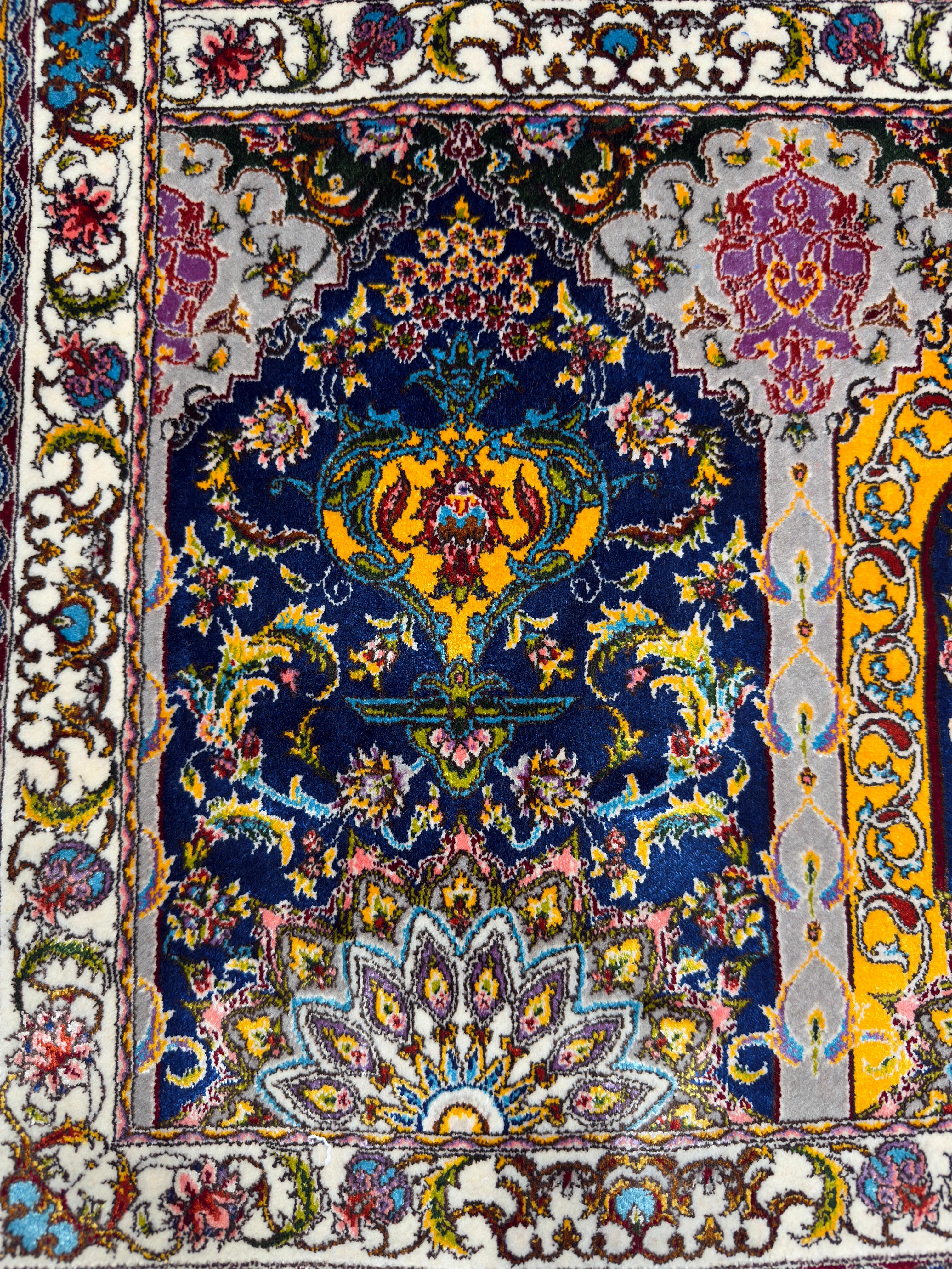 Pure Silk Persian Rug