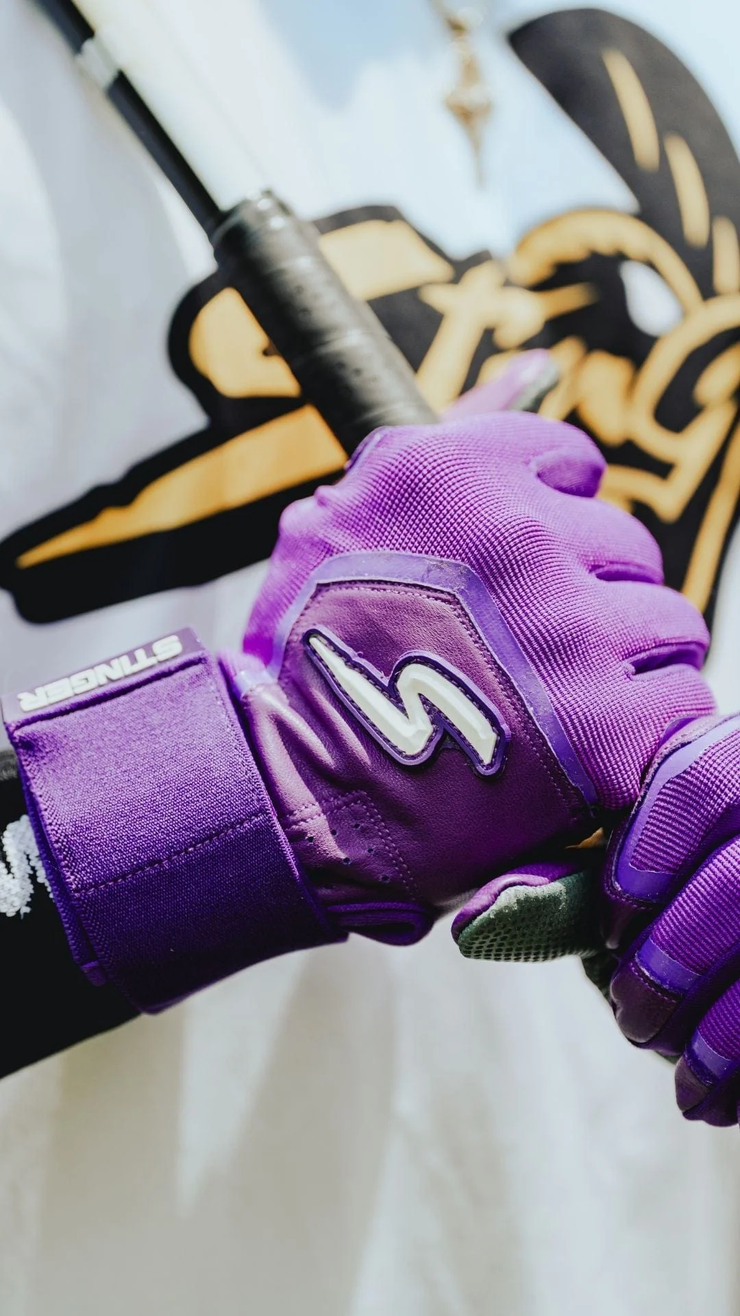 Winder Series Batting Gloves - Purple