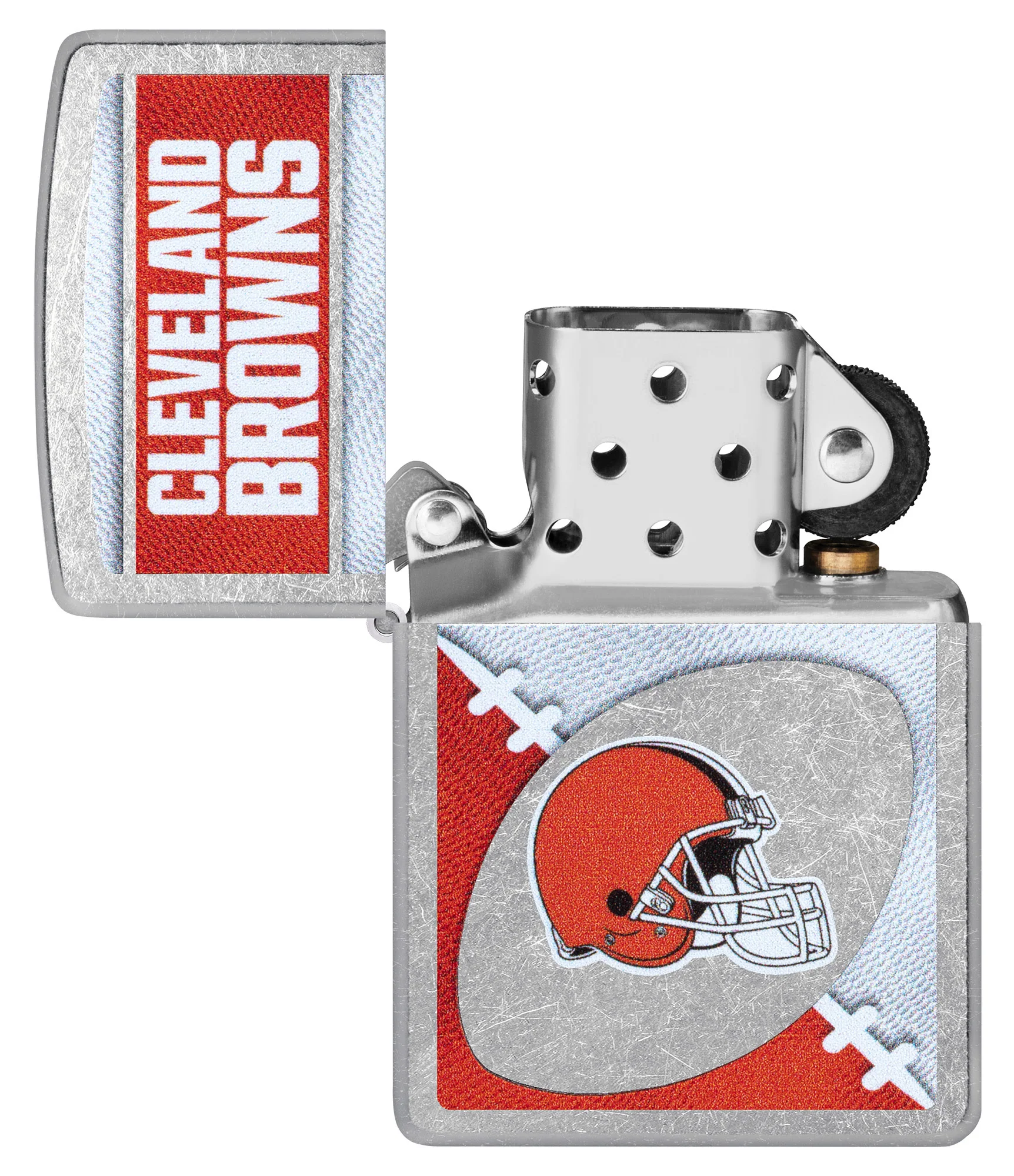NFL Cleveland Browns Chrome Logo Design