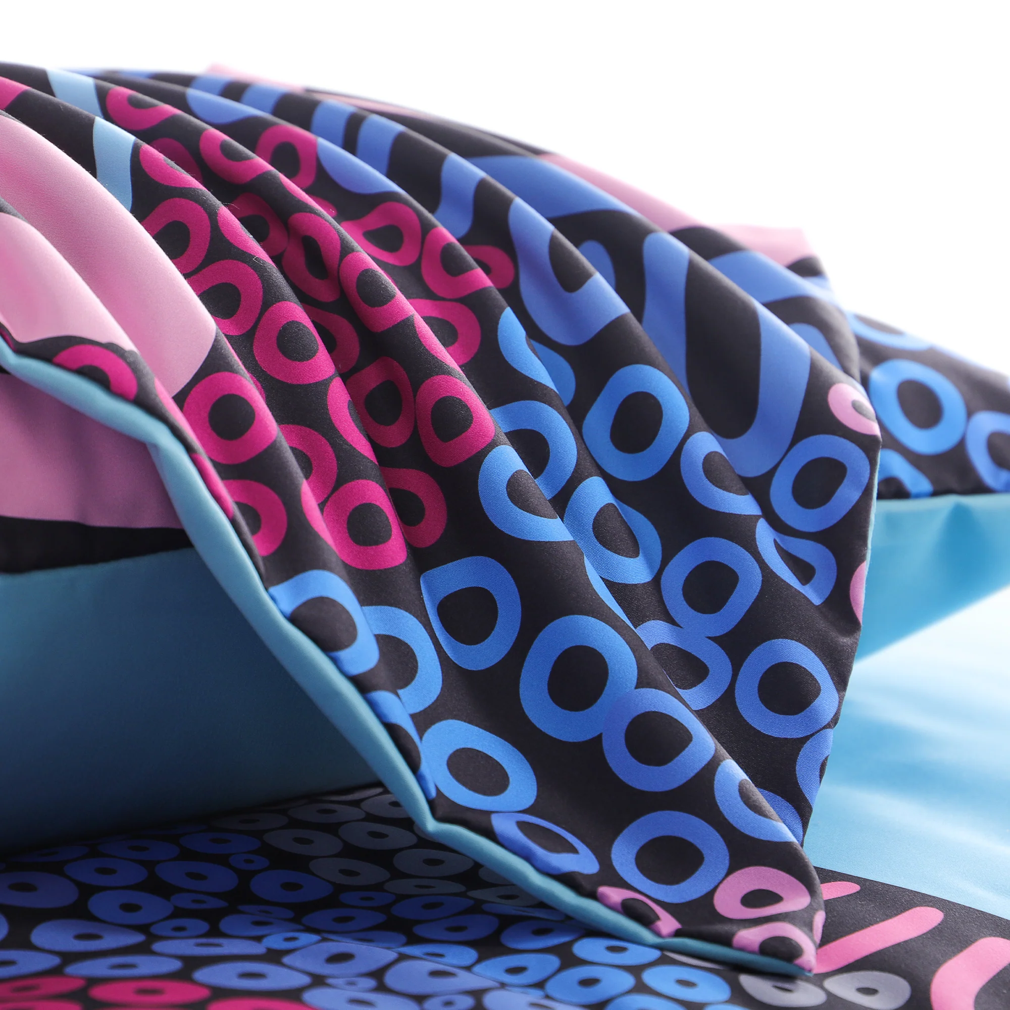 Quilt Cover Set- Waterways: Burnt Pastel