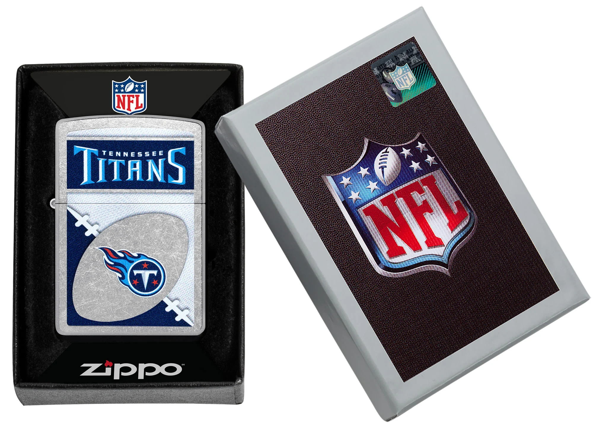NFL Tennessee Titans Chrome Logo Design