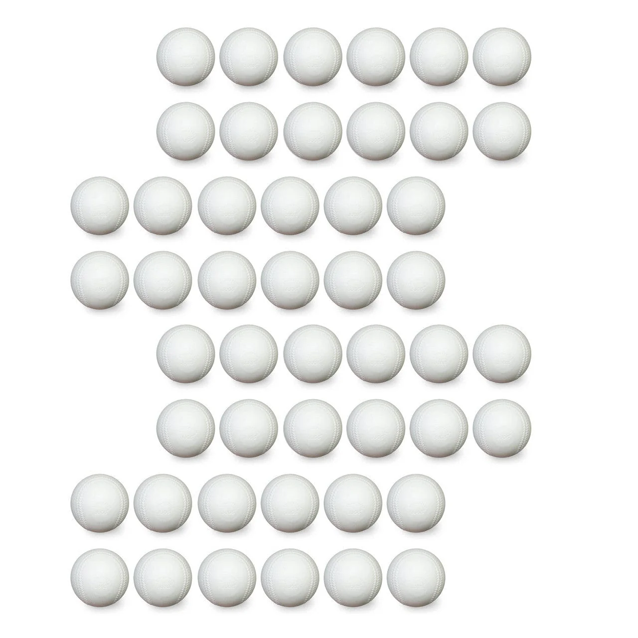 Bucket of JUGS White Seamed Sting-Free® Baseballs