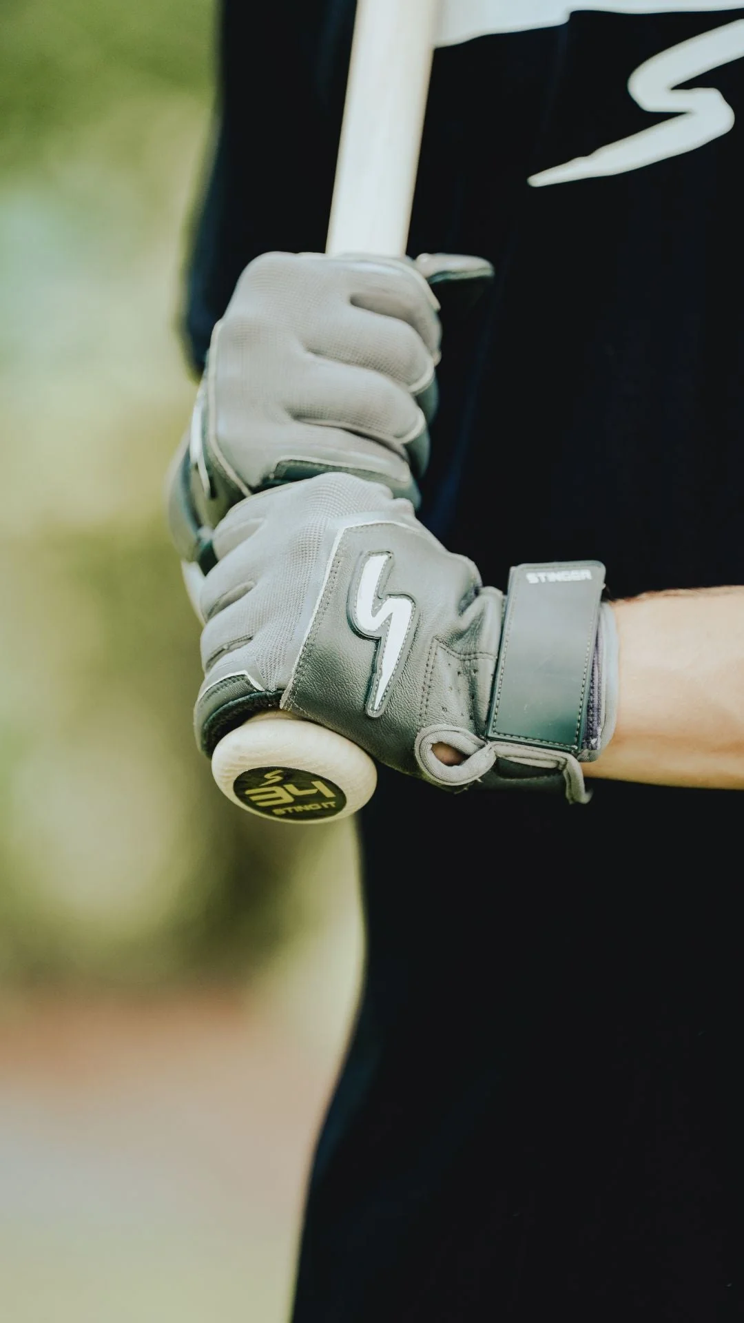 Color Crush Batting Gloves - Smoke Gray