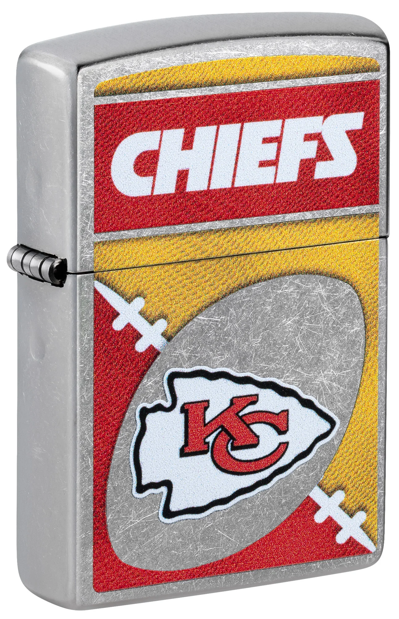 NFL Kansas City Chiefs Chrome Logo Design