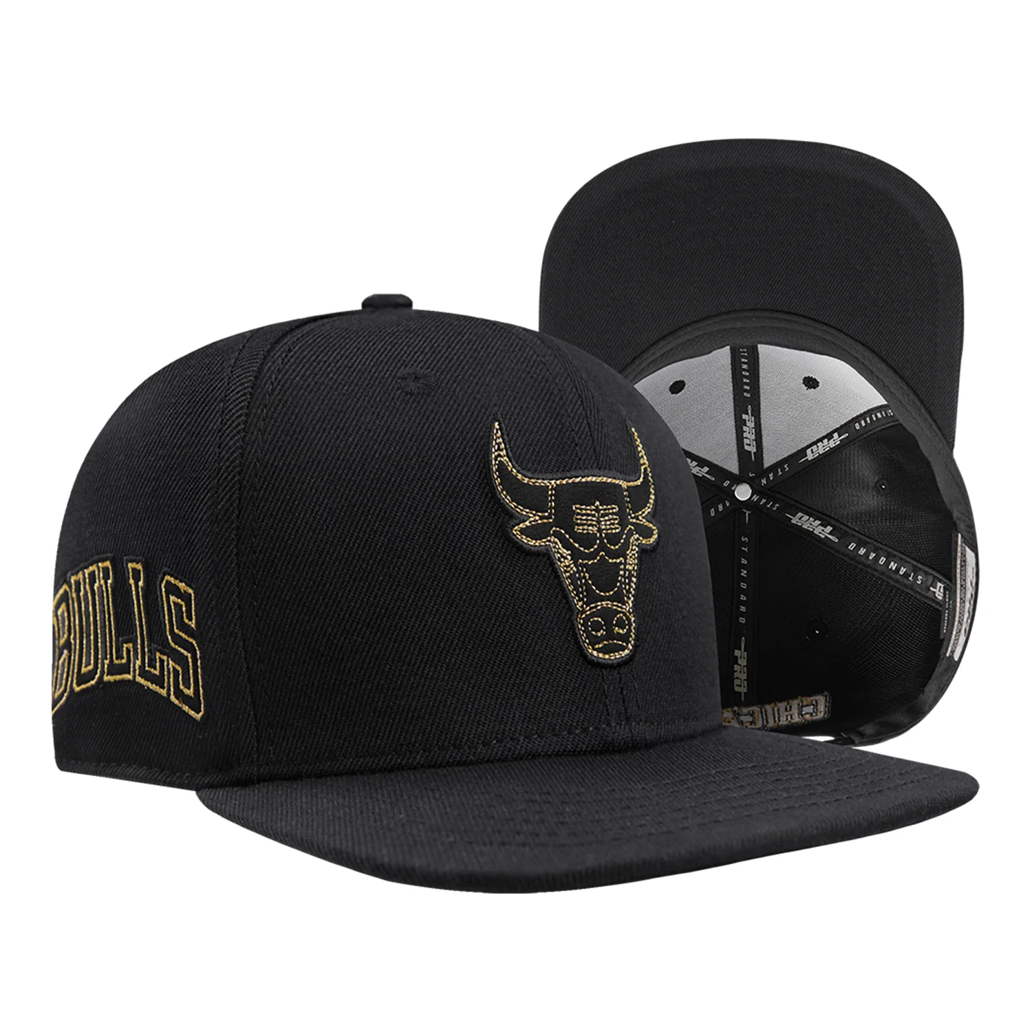 Chicago Bulls Pro Standard Gold Collection Snapback