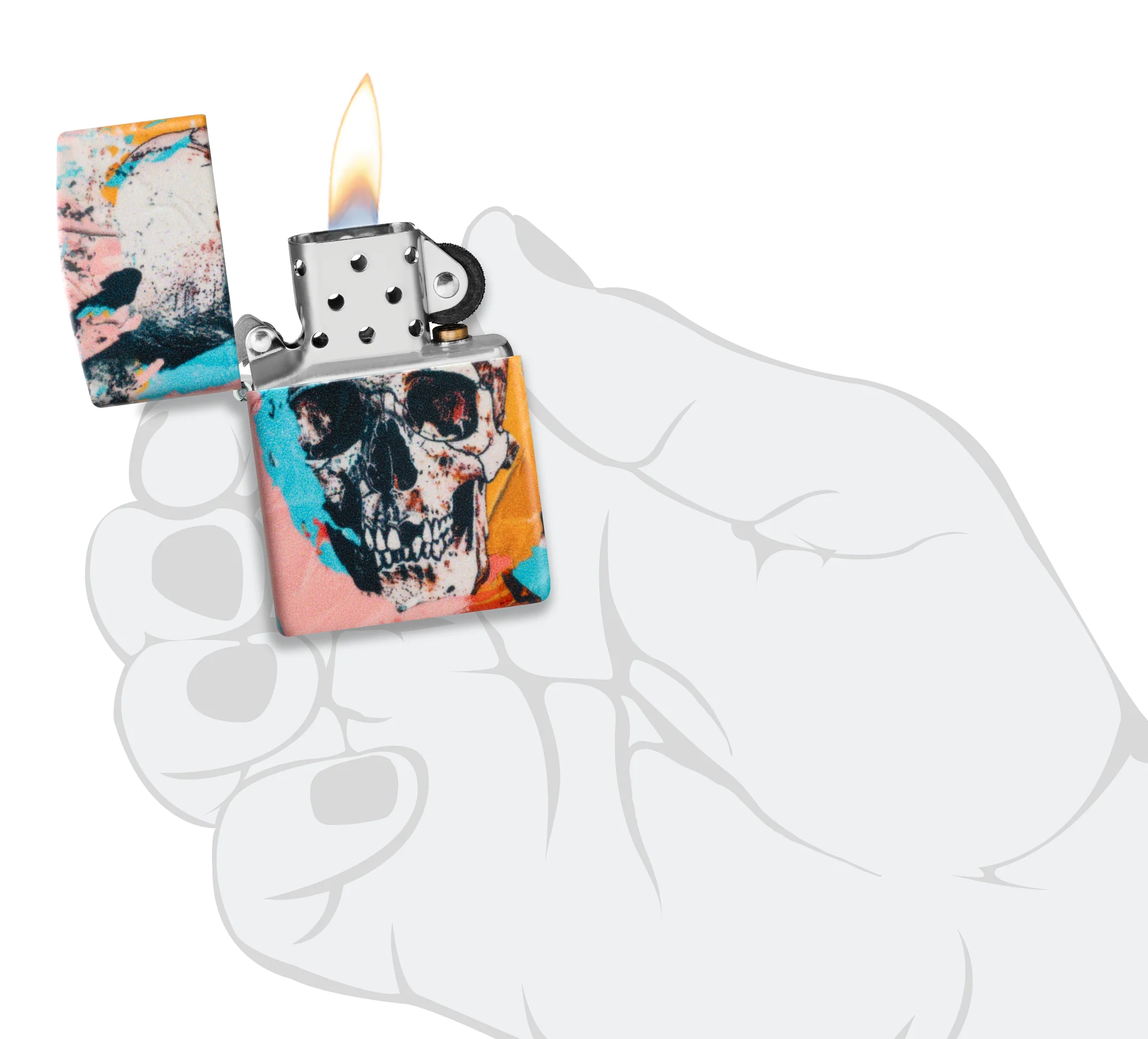 Graffiti Skull Design