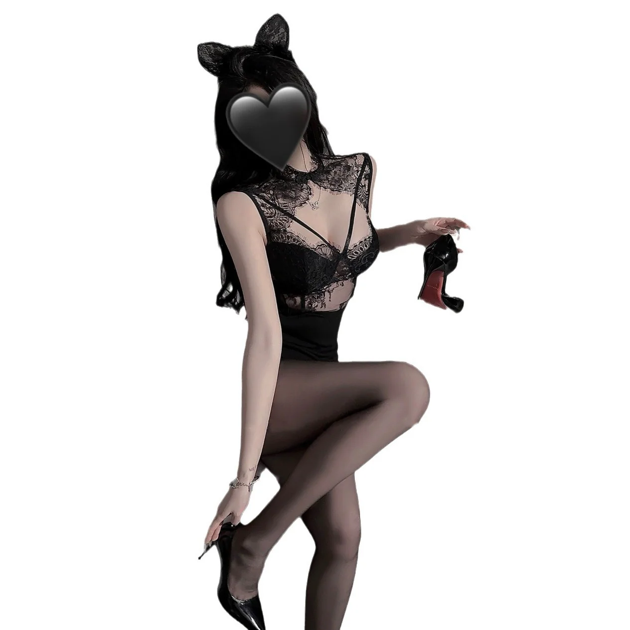 Velvet Kiss Sheer Bodysuit