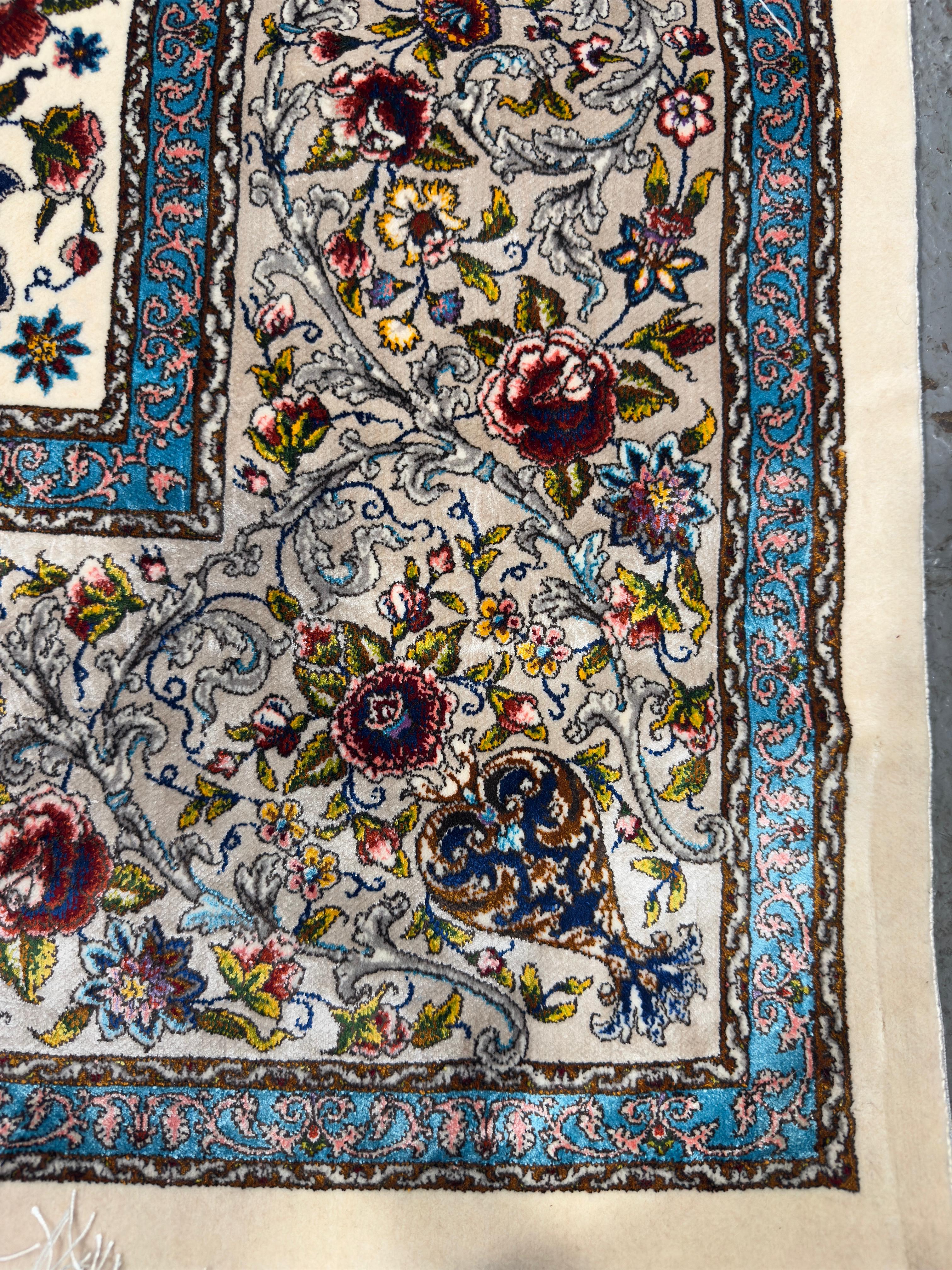 Fine Persian Silk Rug