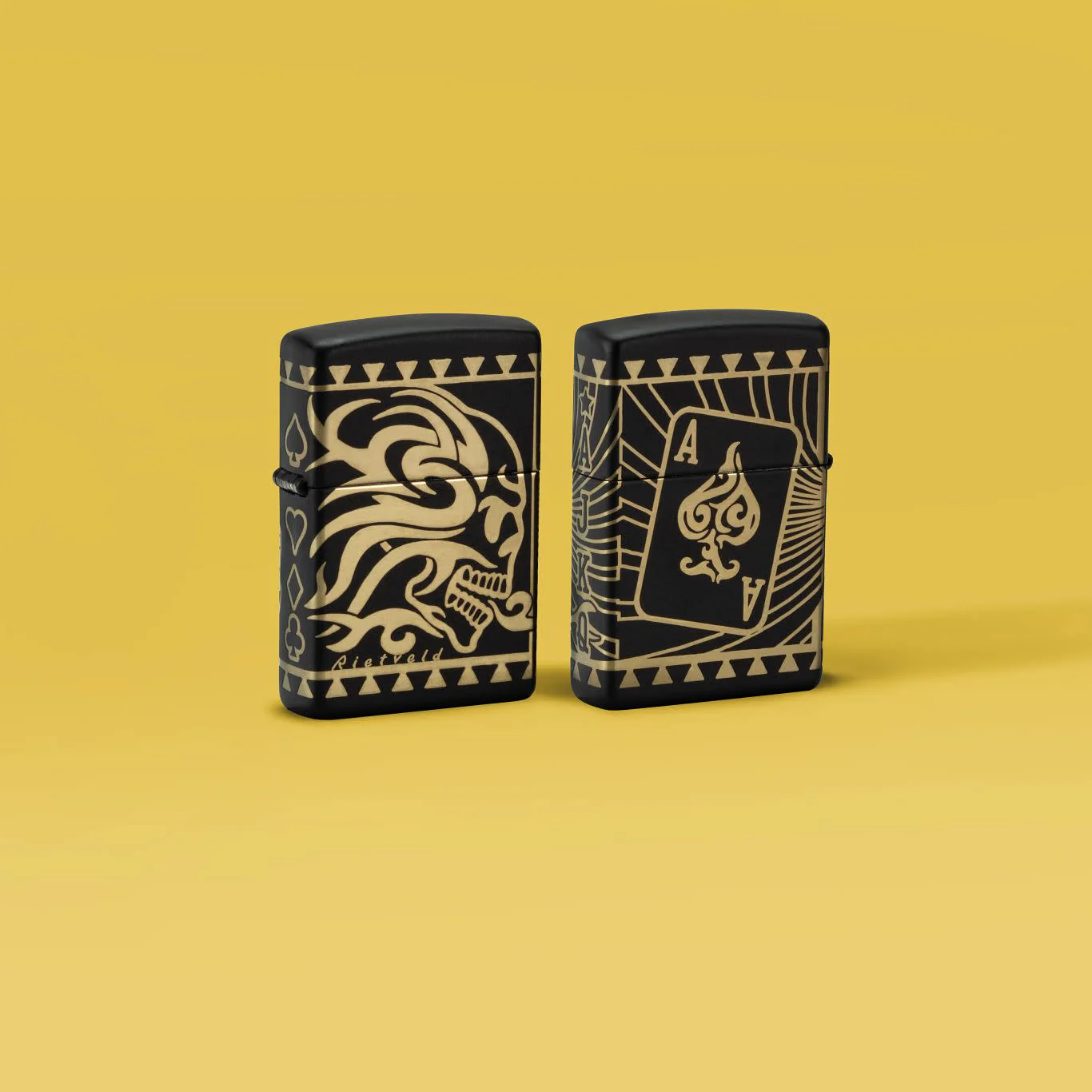 Rietveld Tribal Skull Design