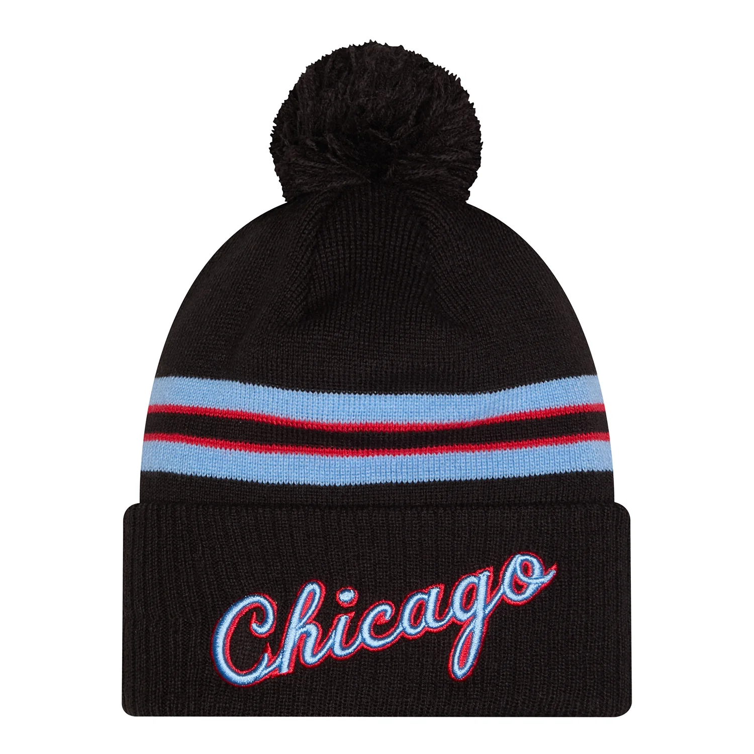 2025-26 City Edition Chicago Bulls New Era Pom Knit