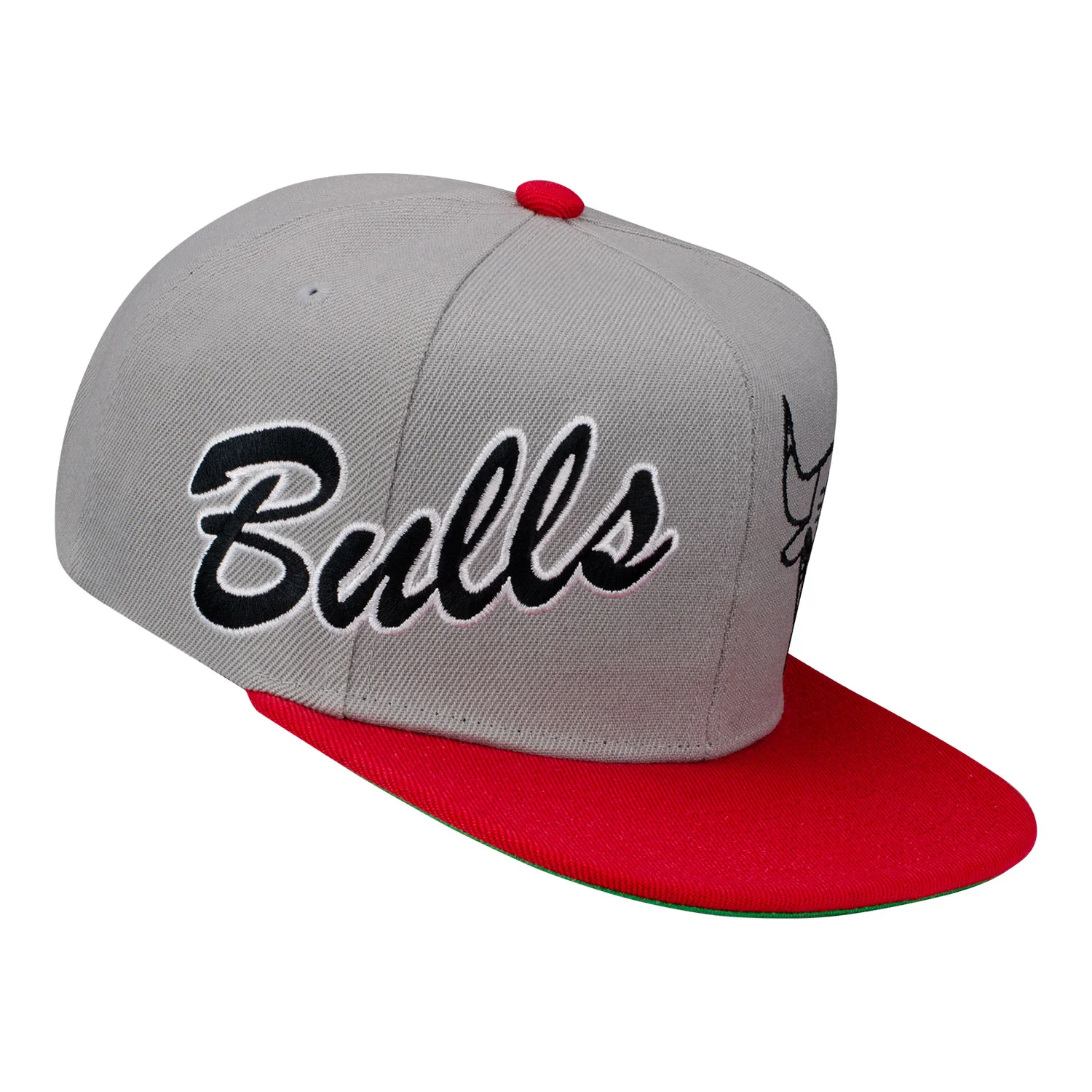 Chicago Bulls Mitchell & Ness Split Knockout Snapback