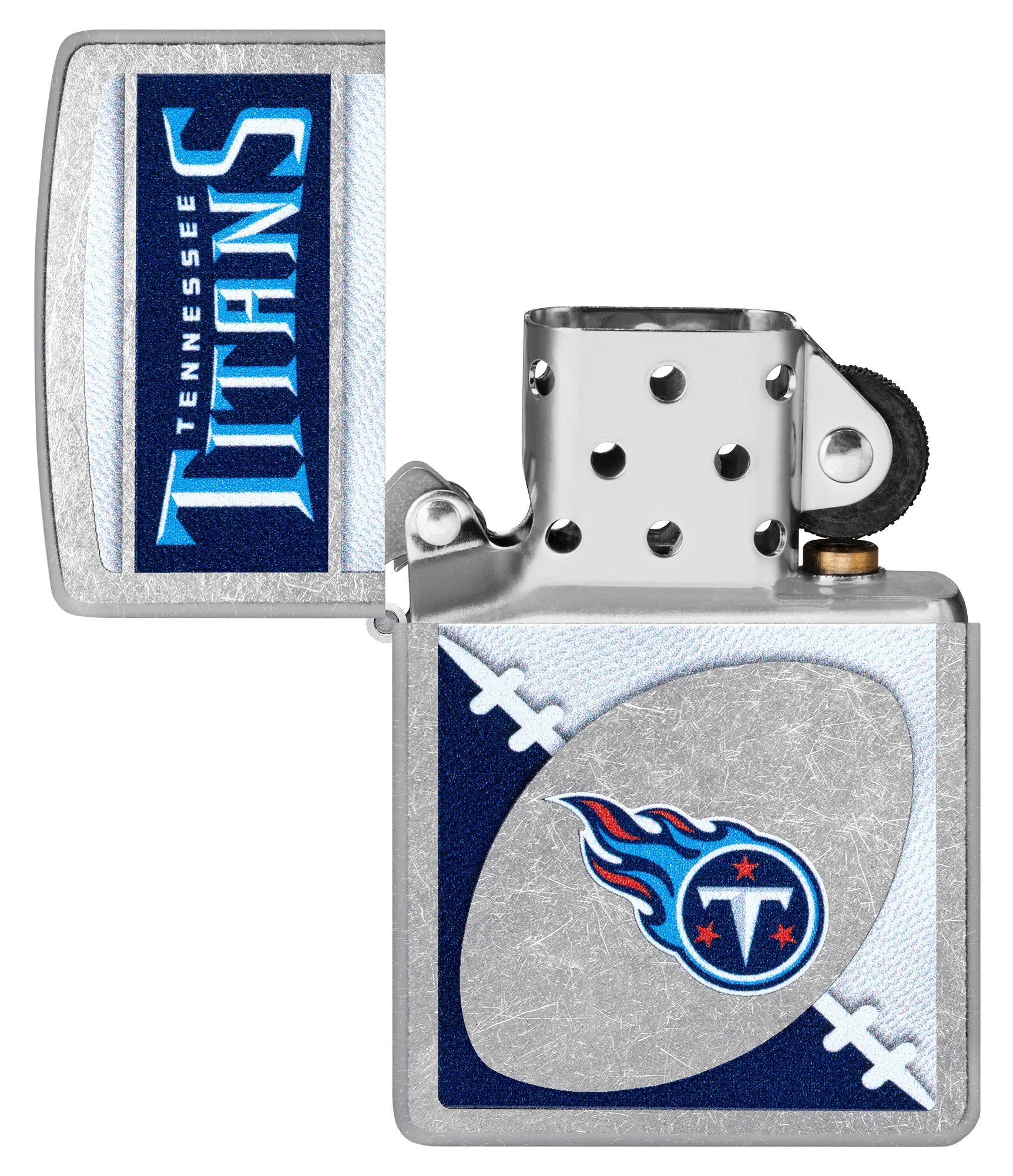 NFL Tennessee Titans Chrome Logo Design