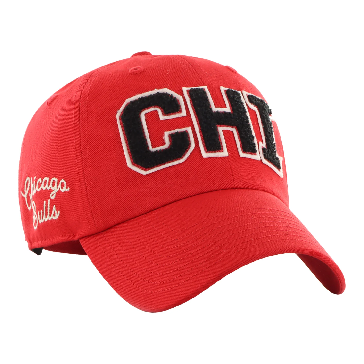 Ladies Chicago Bulls 47 Brand Zoey Chenille Adjustable Hat