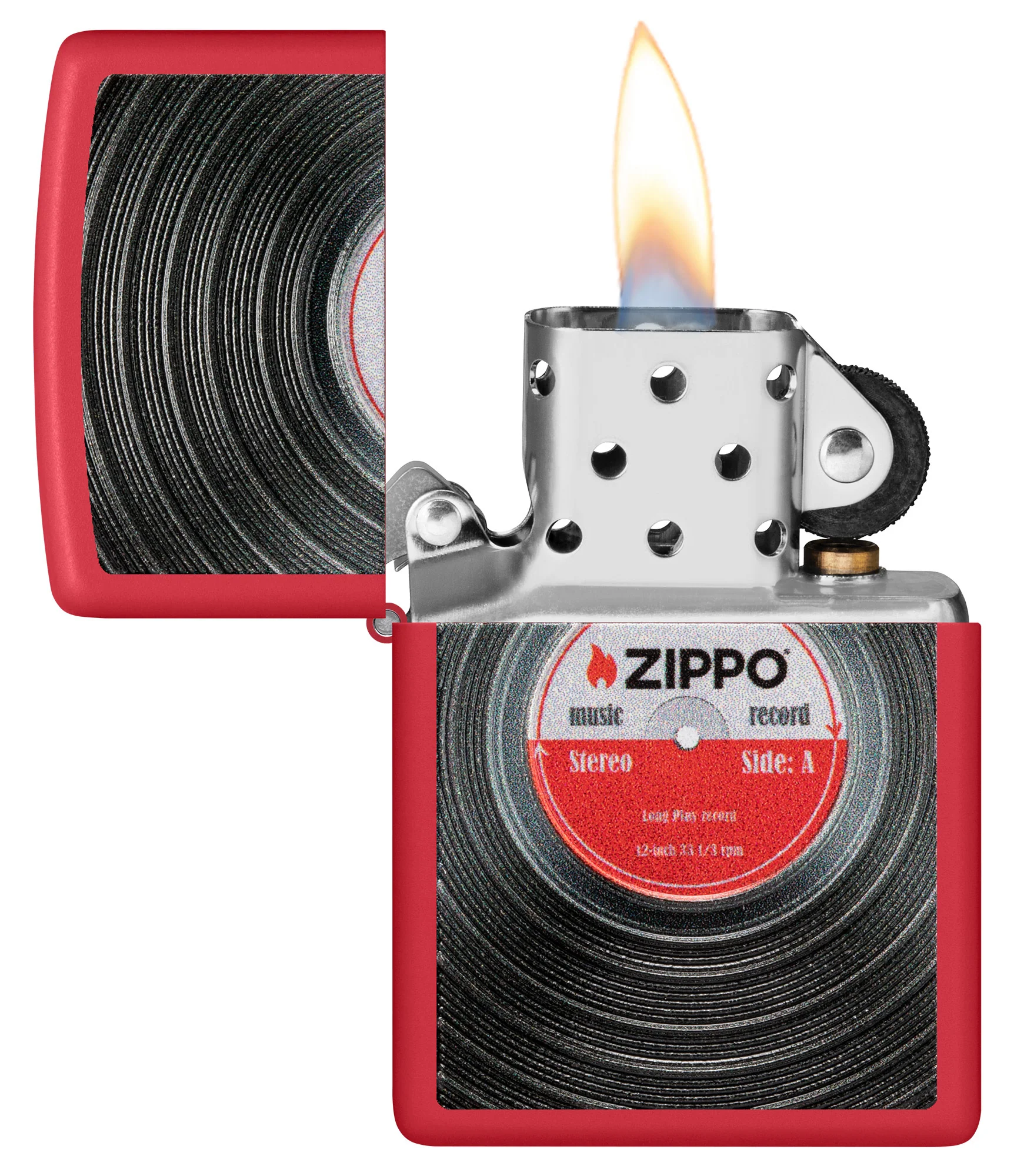 Zippo Vinyl Record Design