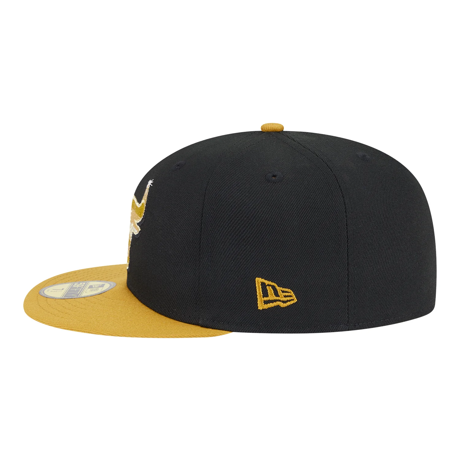 Chicago Bulls New Era Gold 5950 Day Fitted Hat
