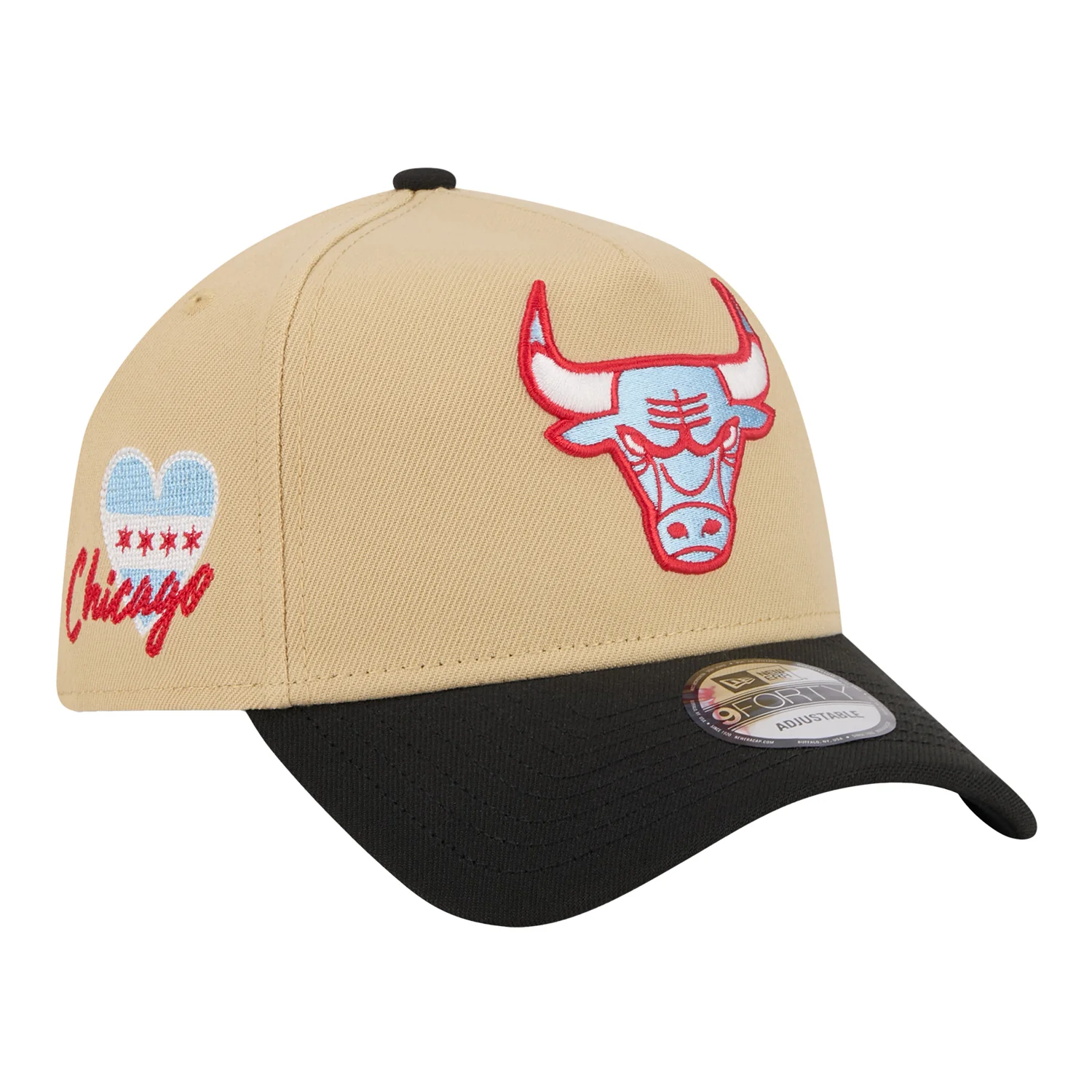 Chicago Bulls New Era Chicago City Side Patch Snapback