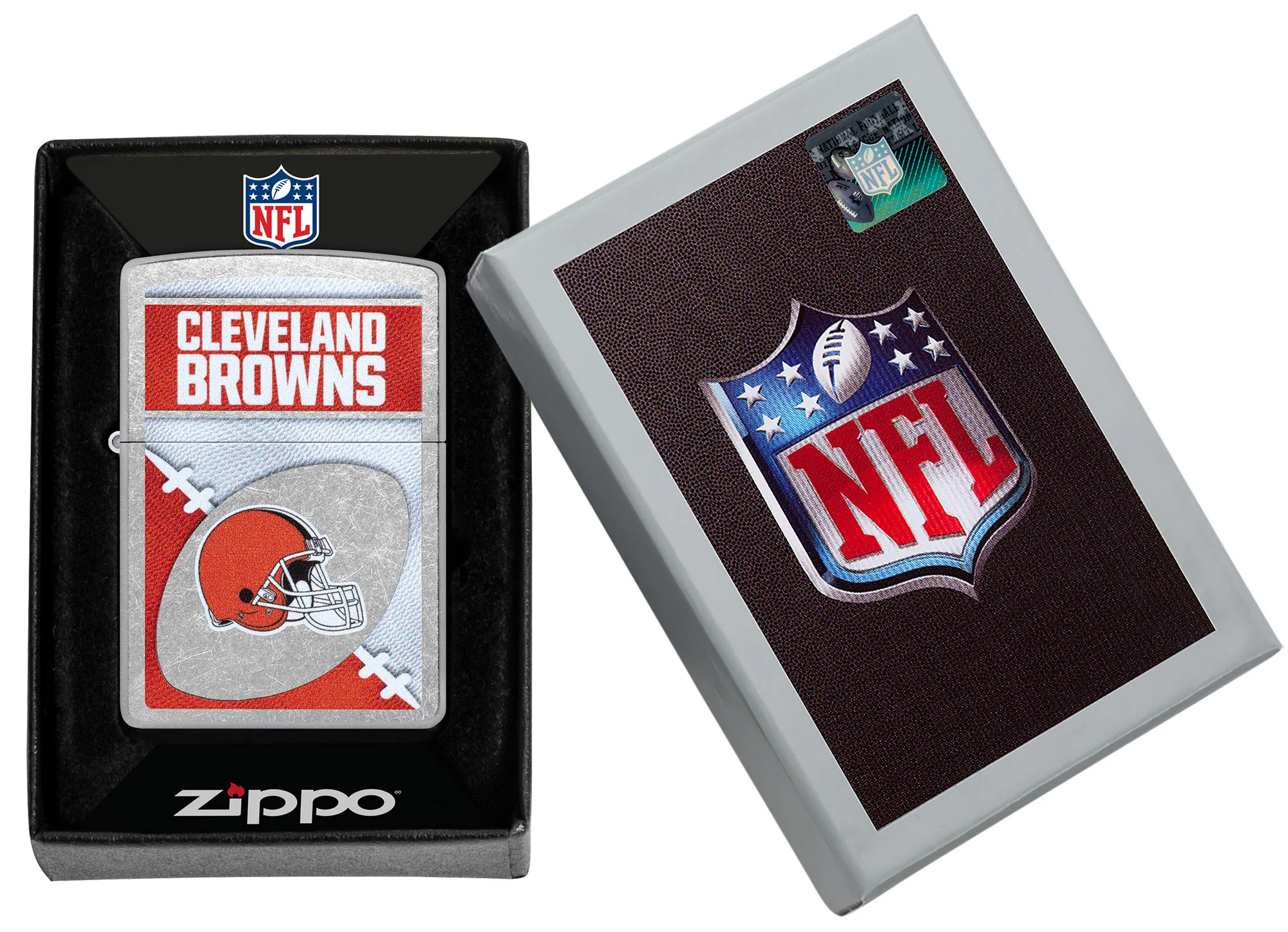 NFL Cleveland Browns Chrome Logo Design