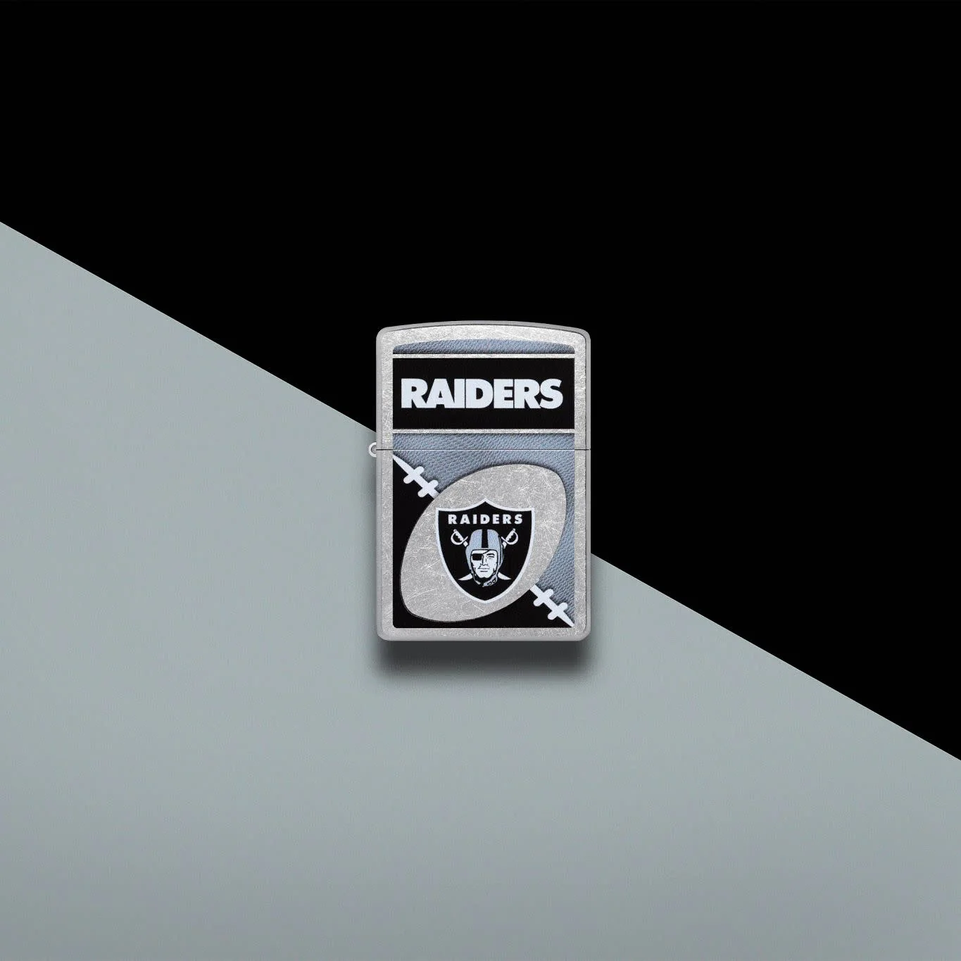 NFL Las Vegas Raiders Chrome Logo Design
