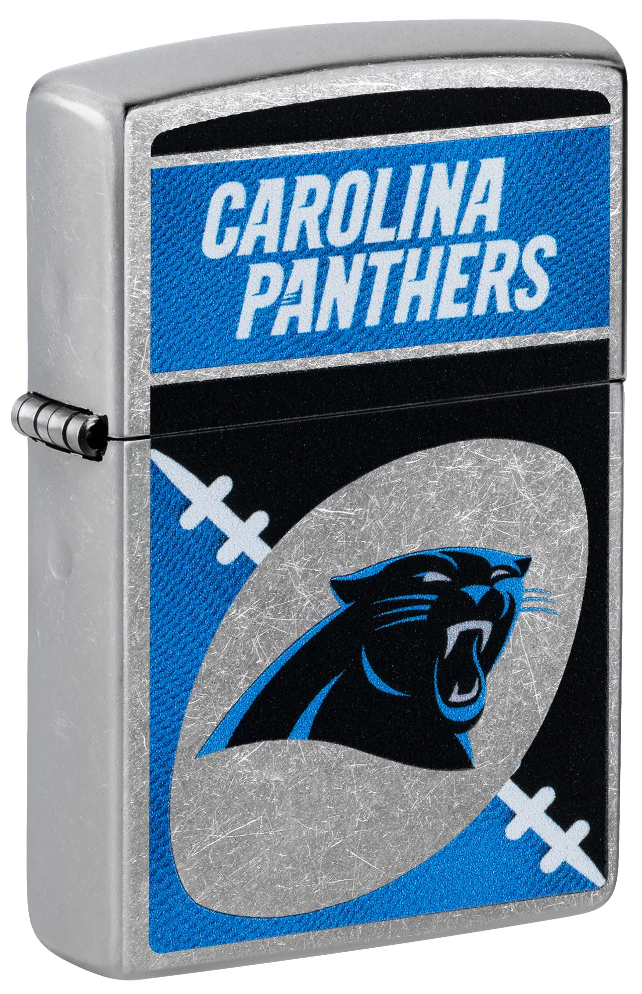 NFL Carolina Panthers Chrome Logo Design