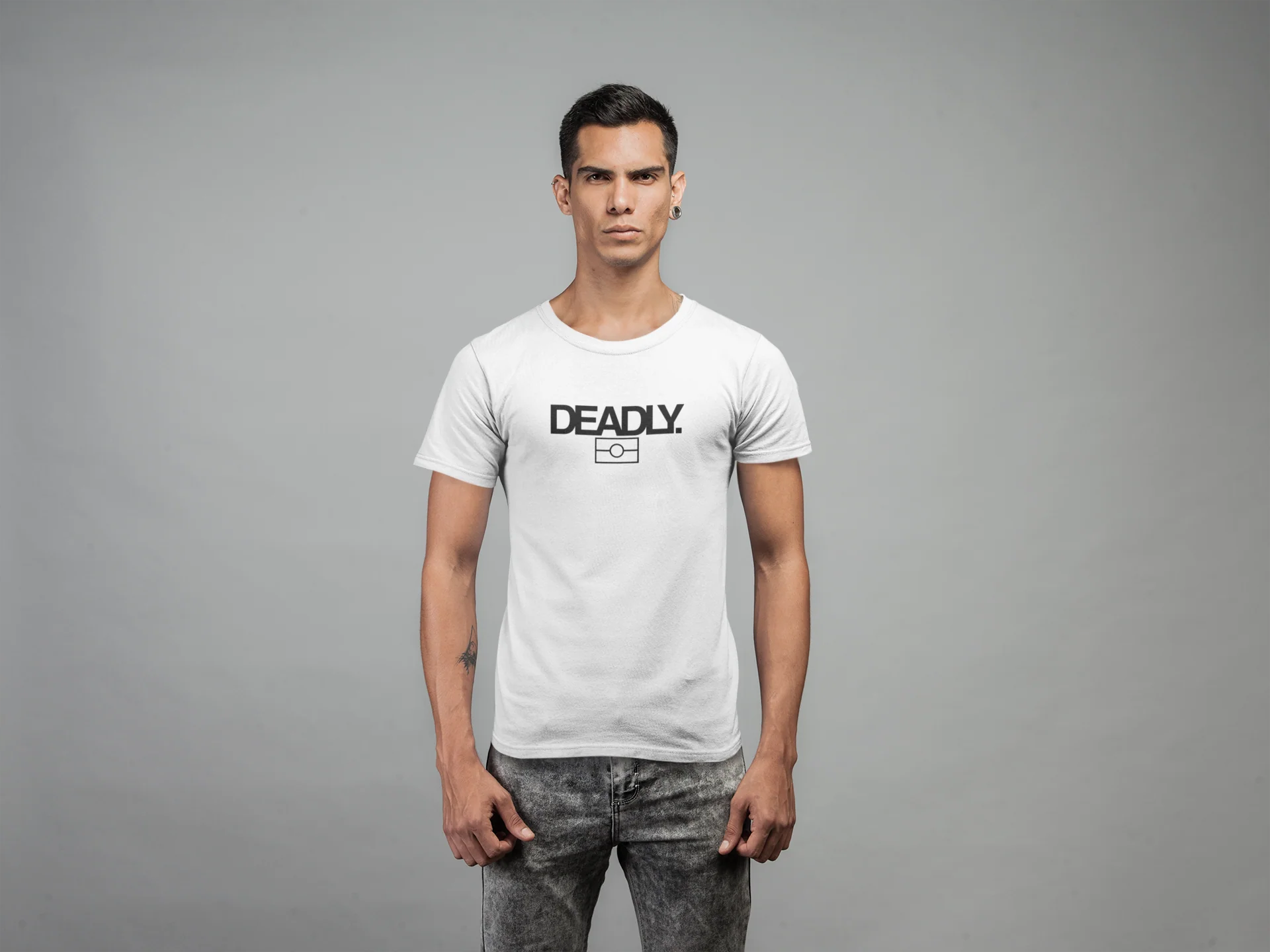 Deadly Tee: White