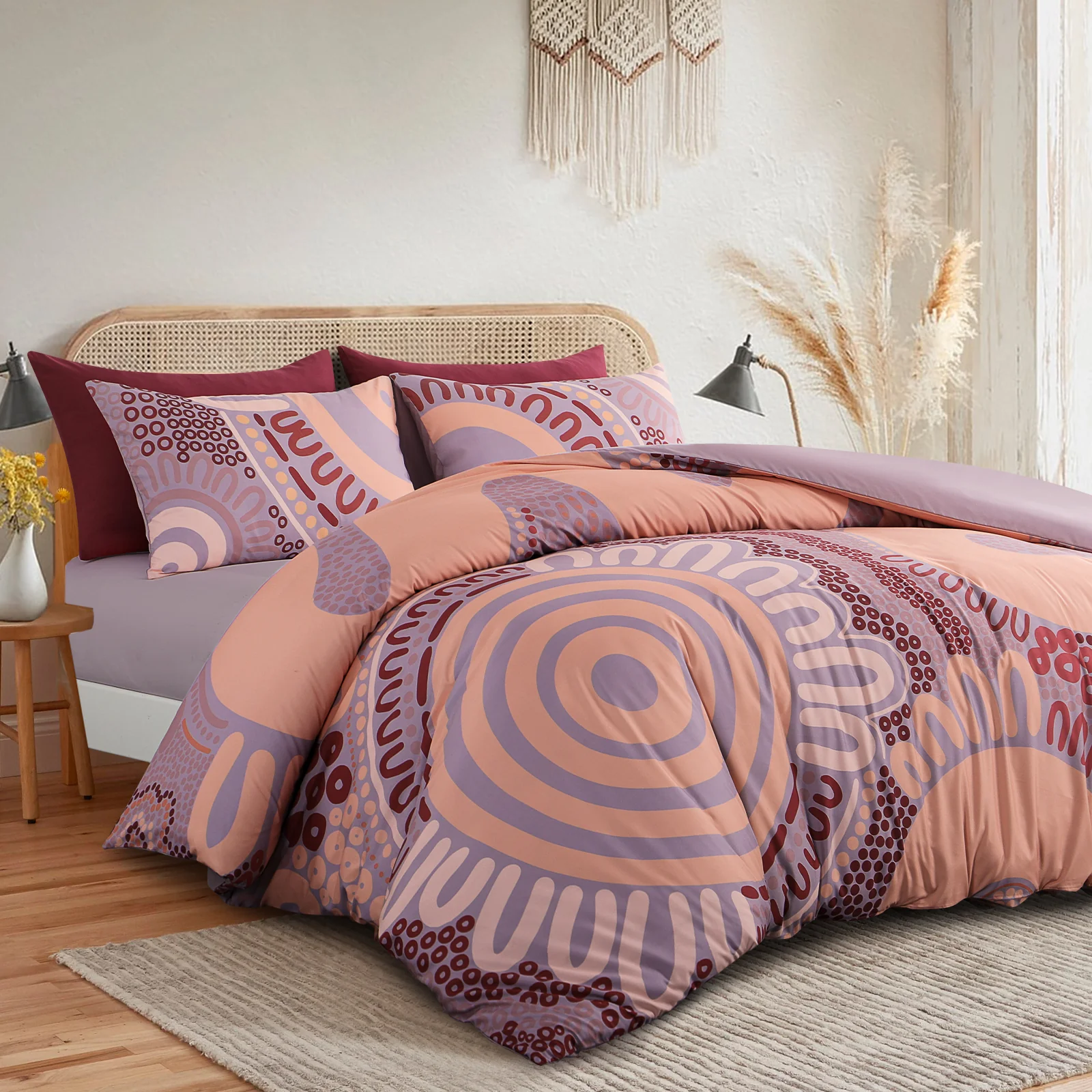 Quilt Cover Set- Waterways: Volcano 🌋