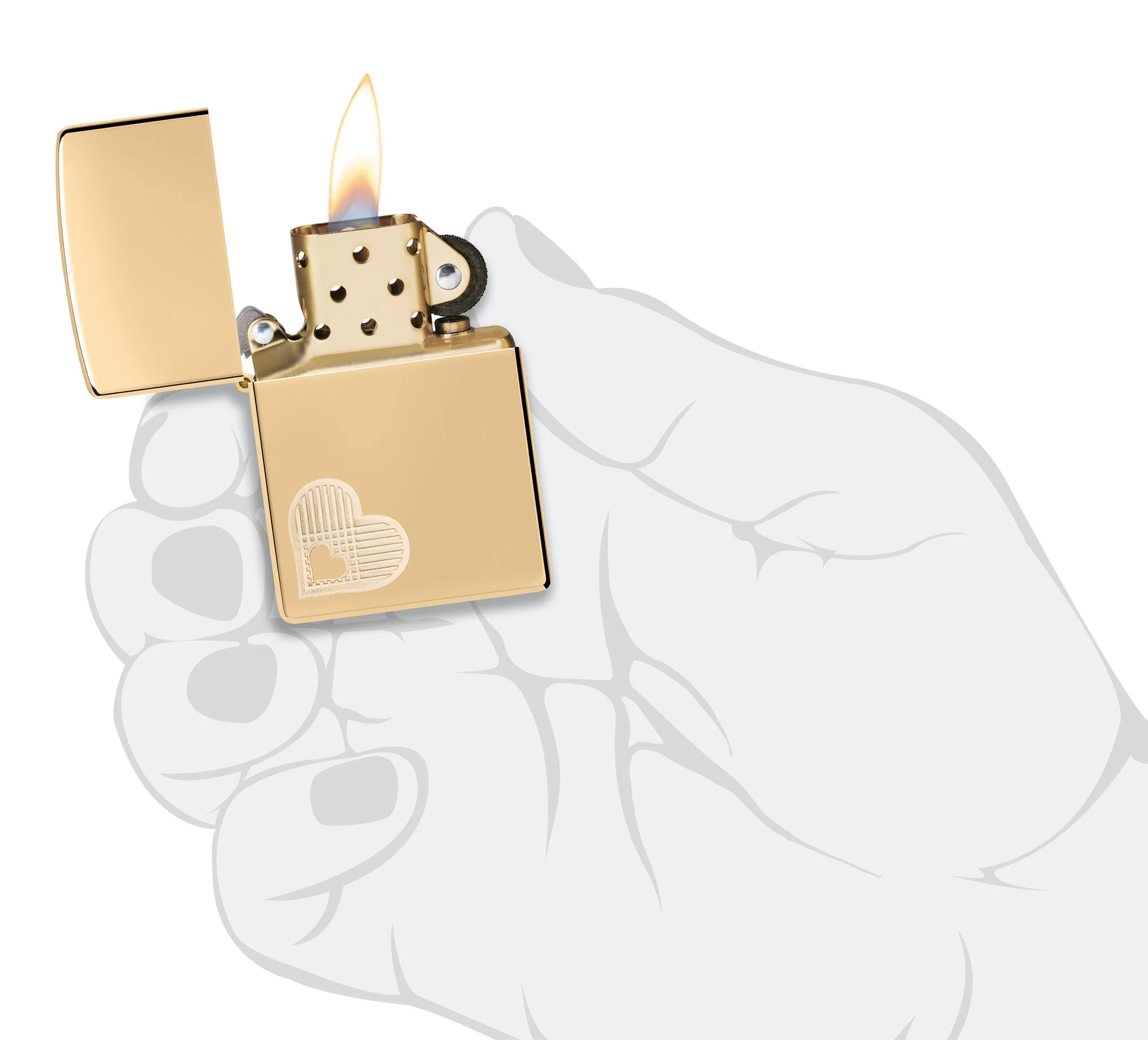 Double Hearts Design