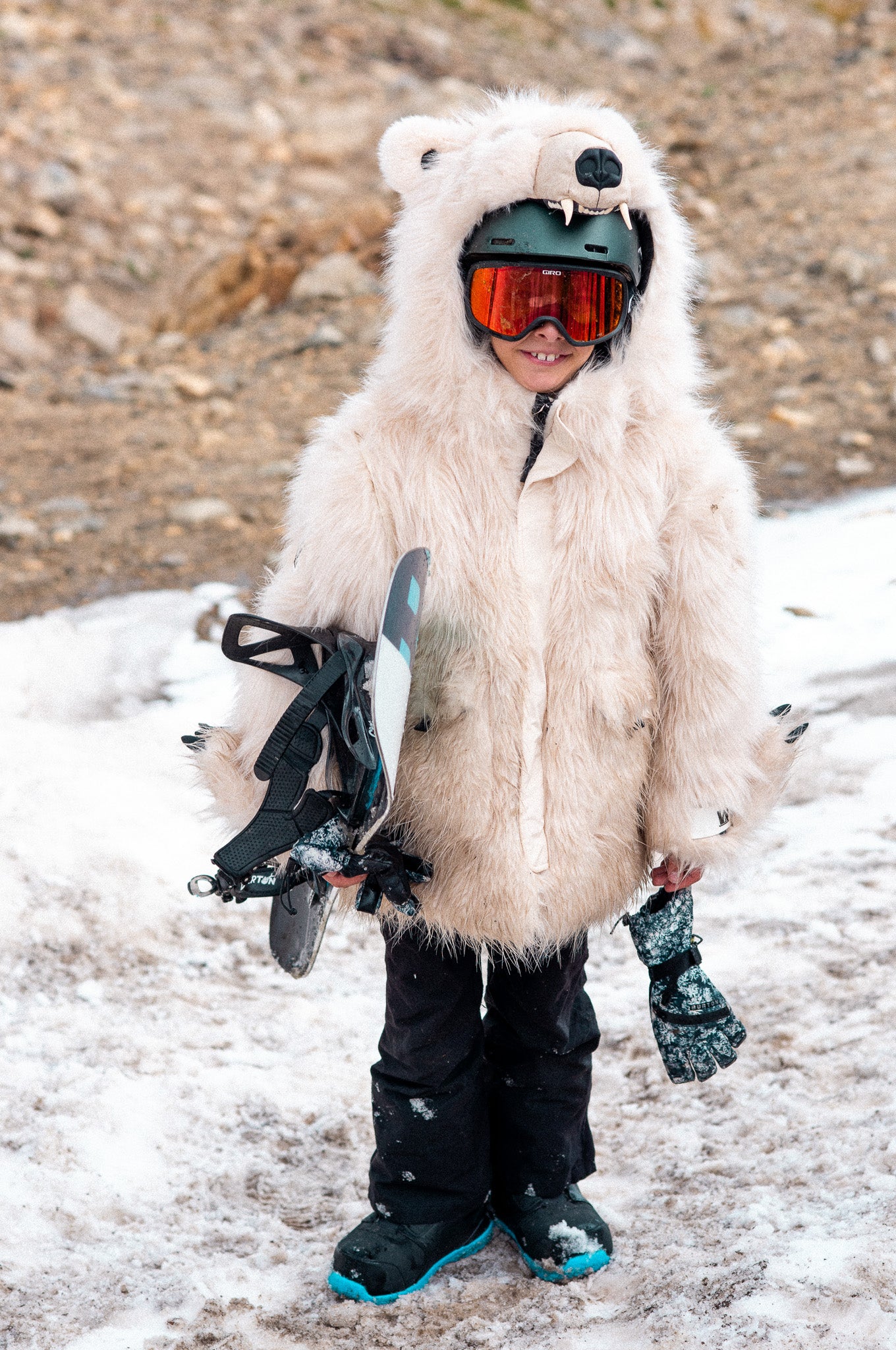 KIDS' POLAR BEAR COAT