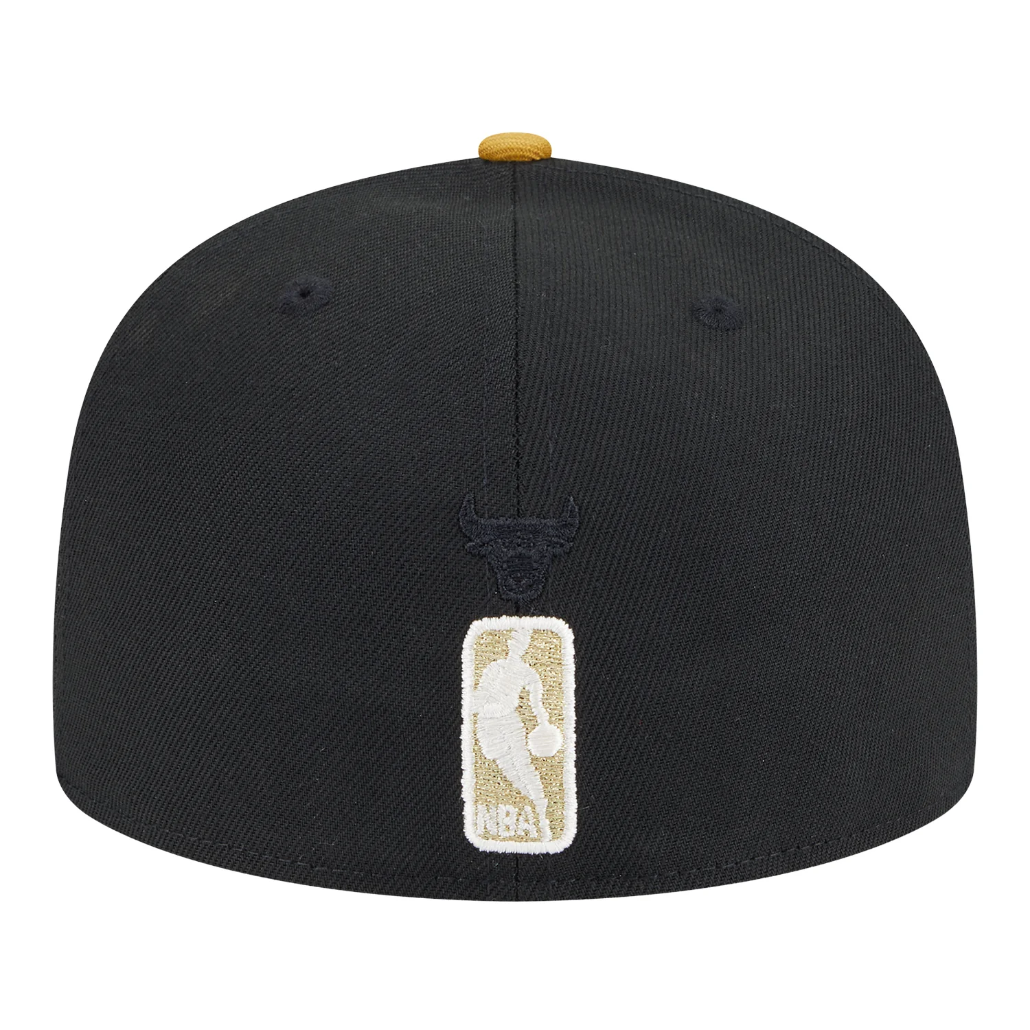 Chicago Bulls New Era Gold 5950 Day Fitted Hat