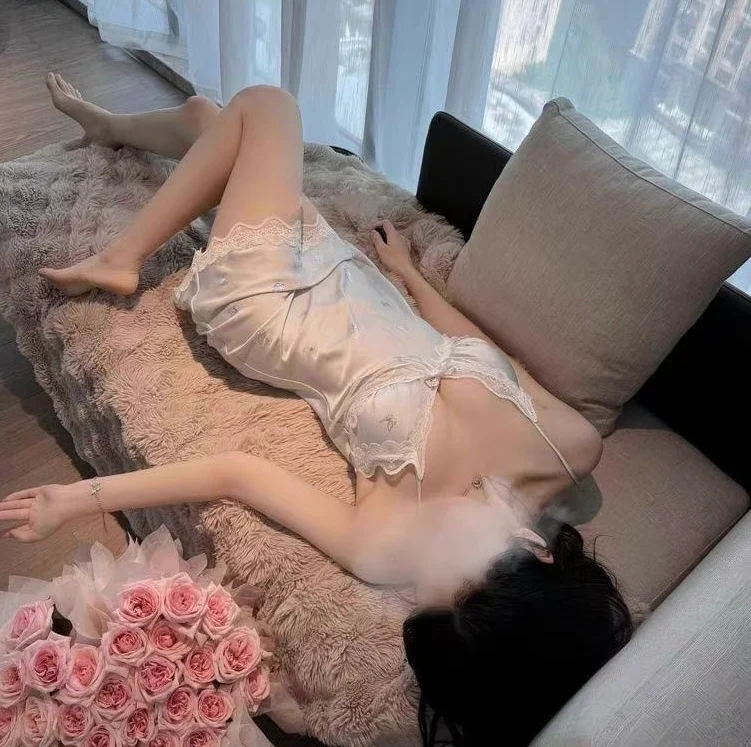 Women's Satin Soft & Cute Sexy Sleepwear