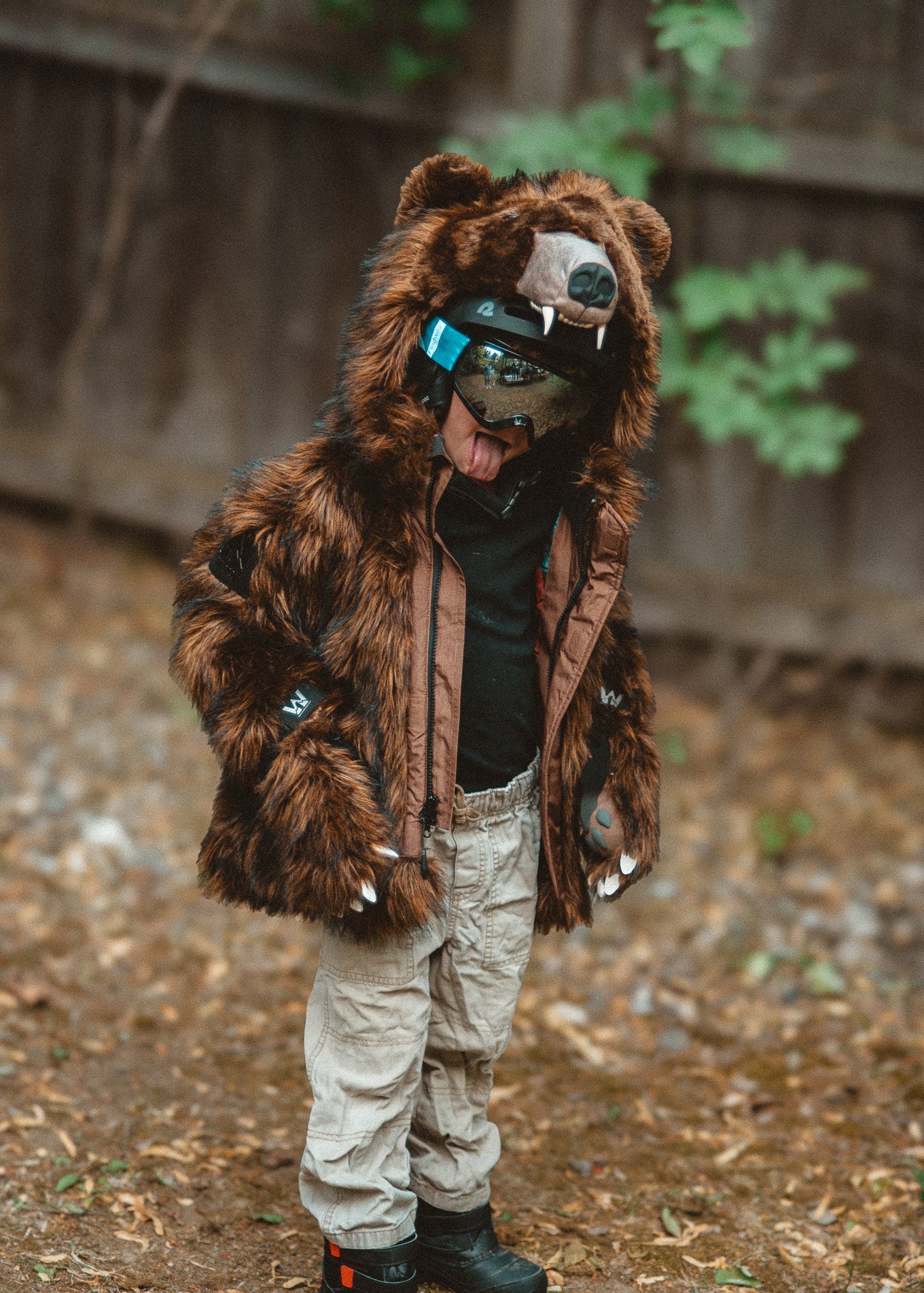 KIDS' GRIZZLY BEAR COAT