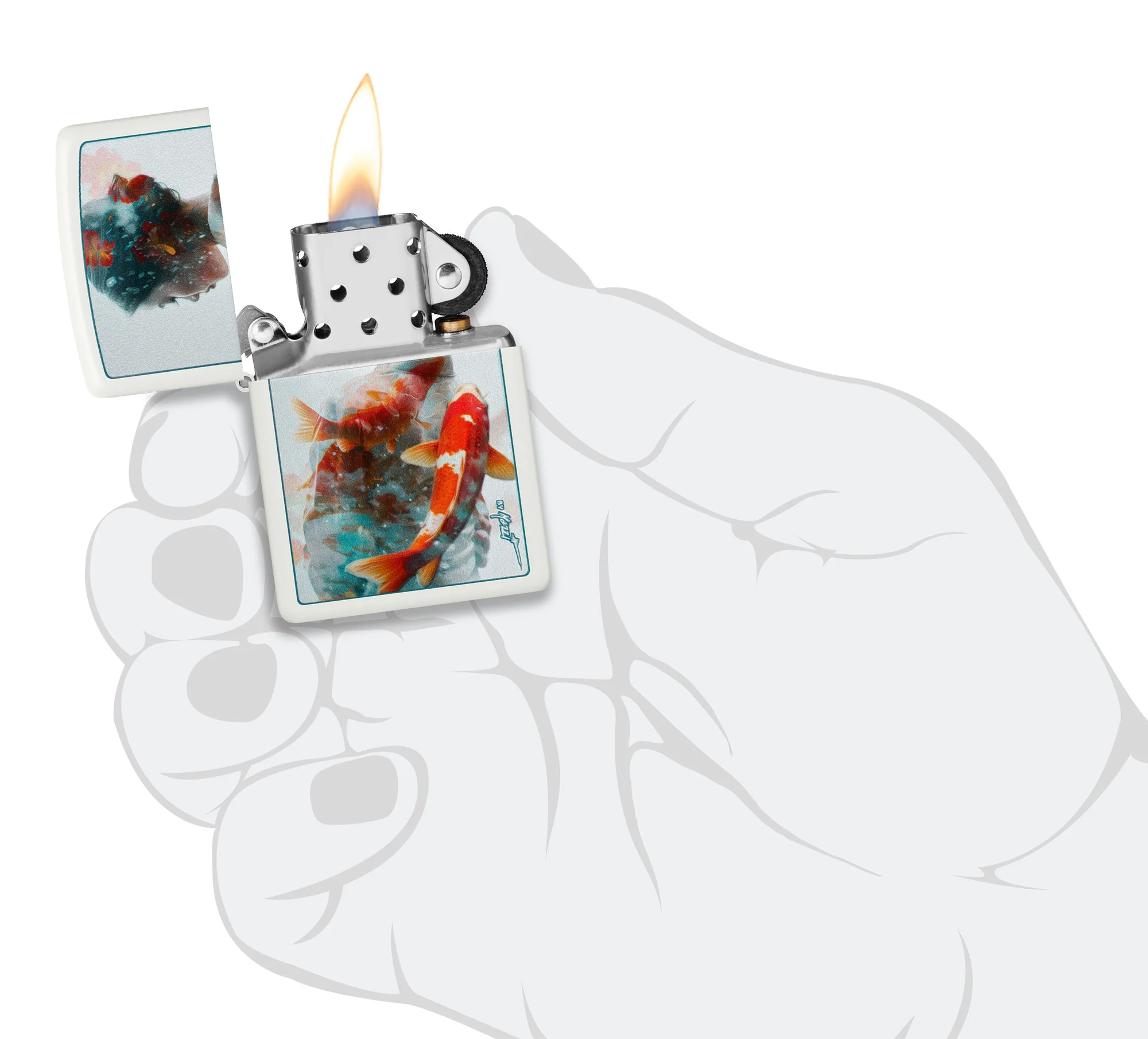 Mazzi® Texture Koi Design