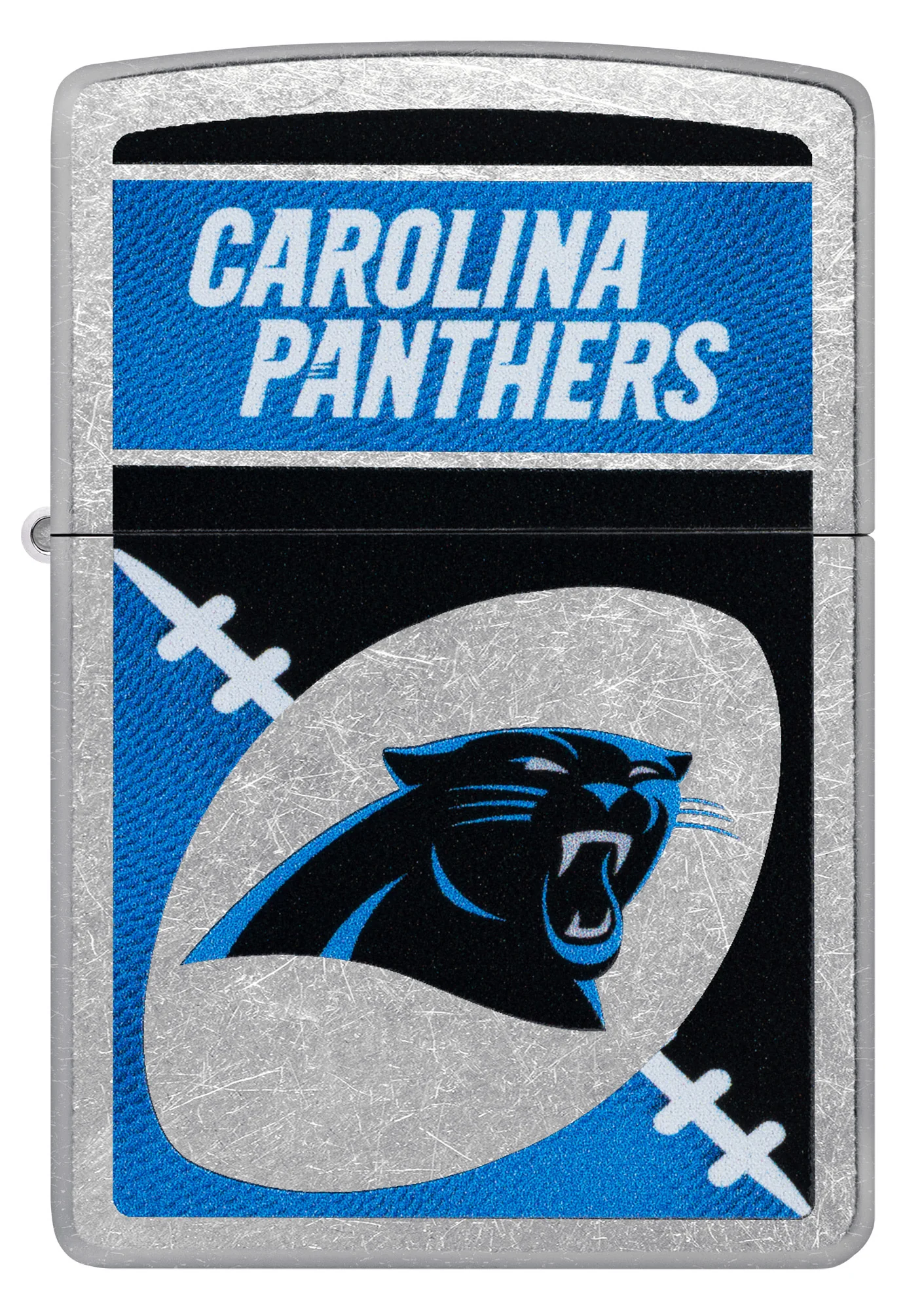 NFL Carolina Panthers Chrome Logo Design
