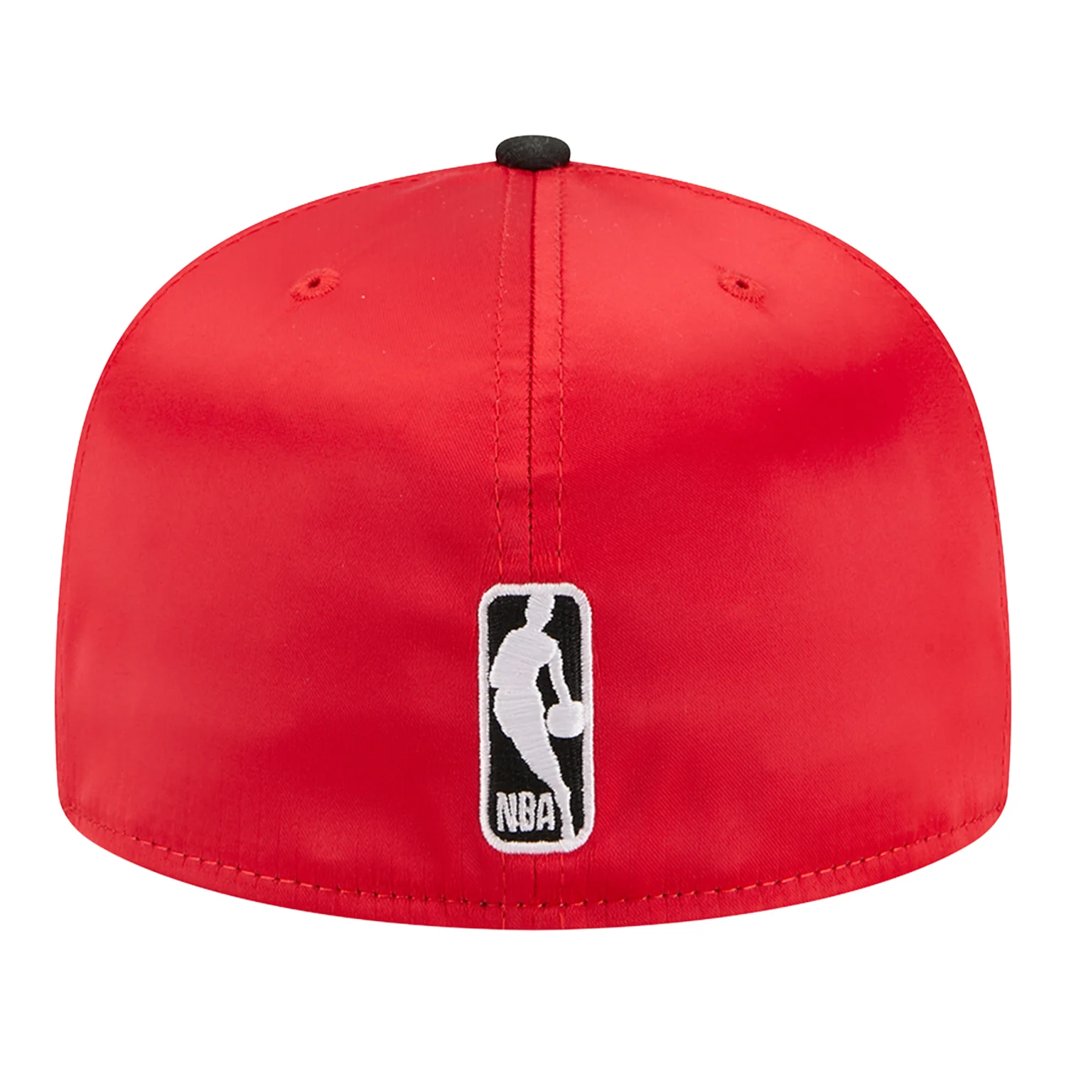 Chicago Bulls New Era Wordmark Satin 5950 Fitted Hat