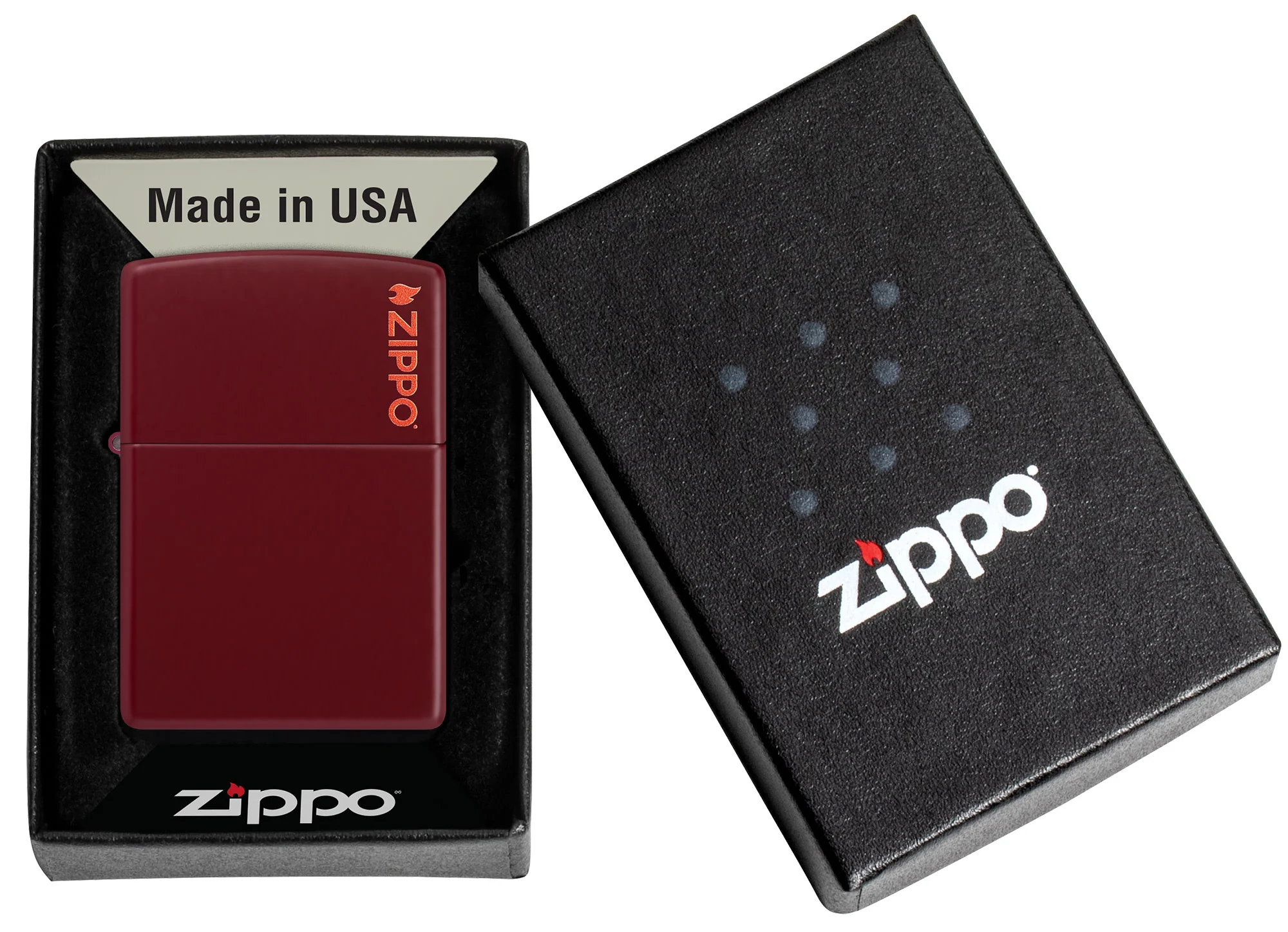 Classic Merlot Zippo Logo