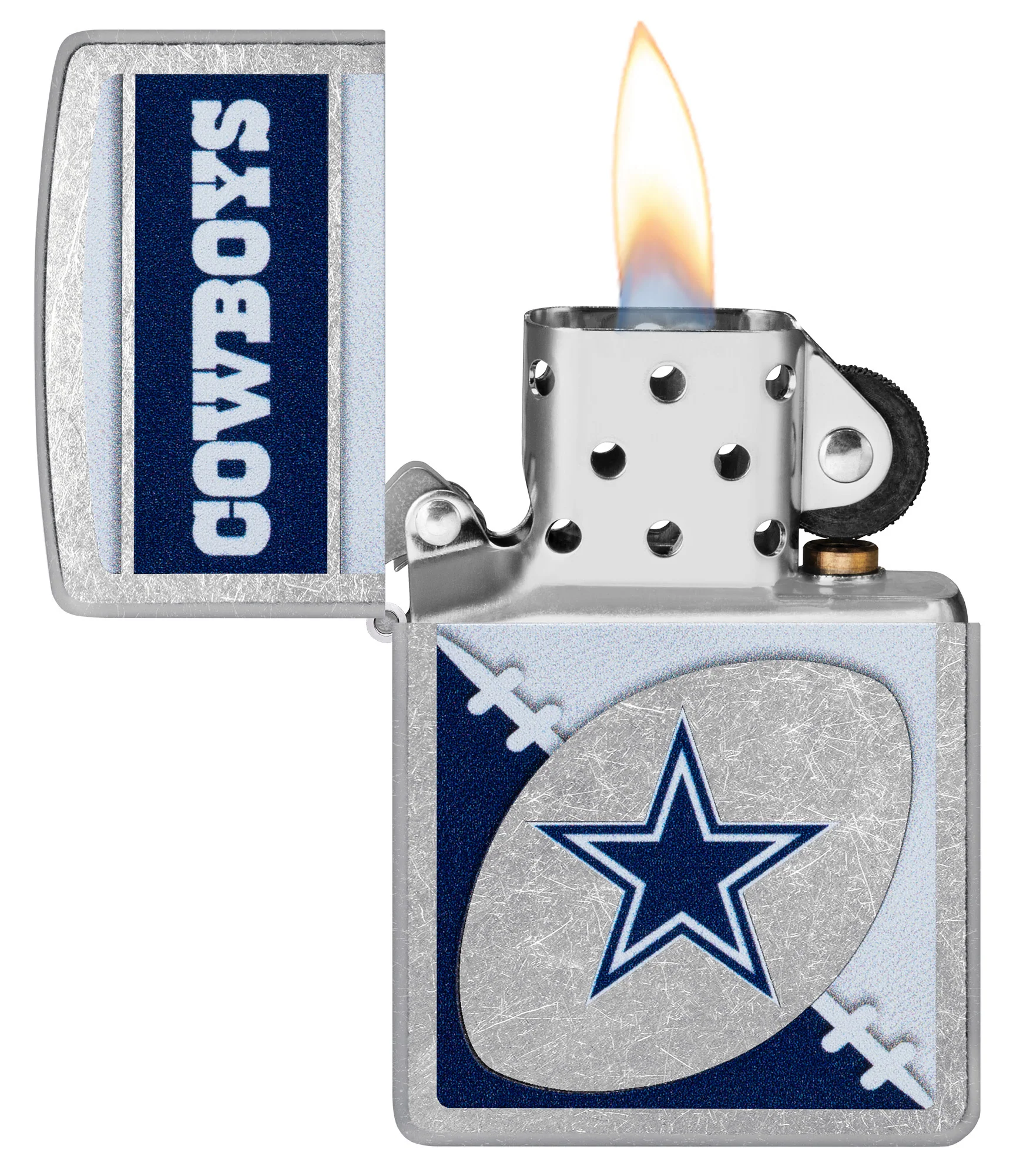 NFL Dallas Cowboys Chrome Logo Design