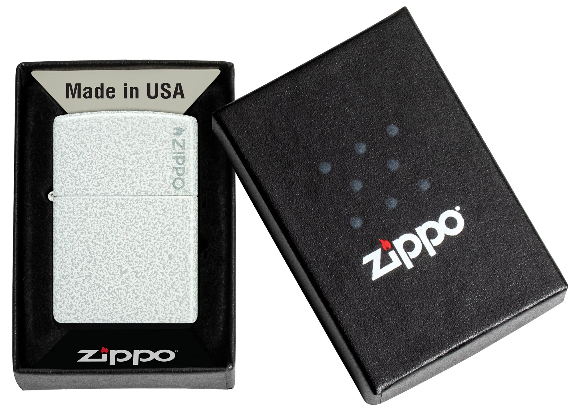 Classic Glacier Zippo Logo