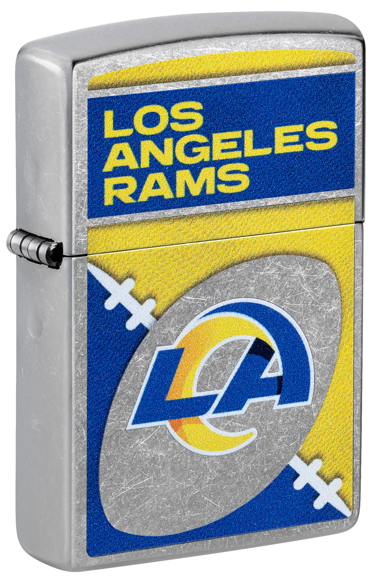 NFL Los Angeles Rams Chrome Logo Design
